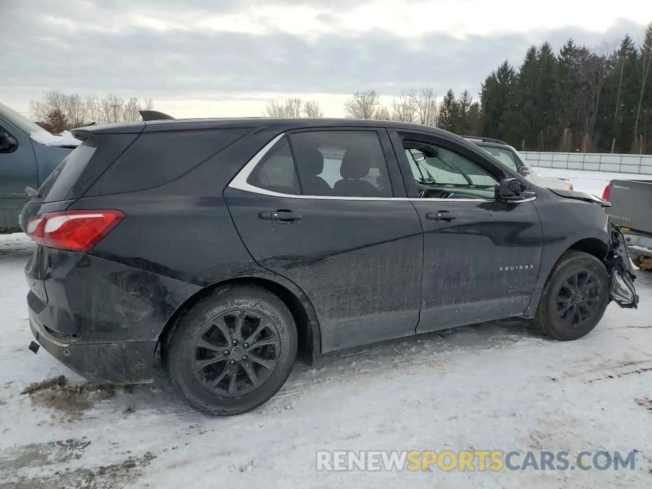 3 fotografías del automóvil dañado 2GNAXTEV0K6299545 CHEVROLET EQUINOX 2019