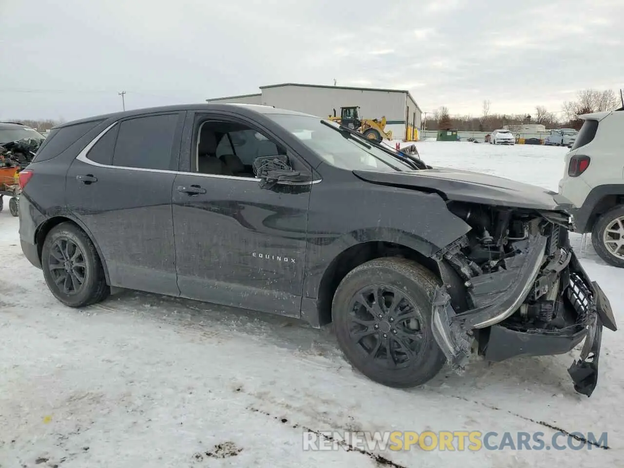 4 fotografías del automóvil dañado 2GNAXTEV0K6299545 CHEVROLET EQUINOX 2019