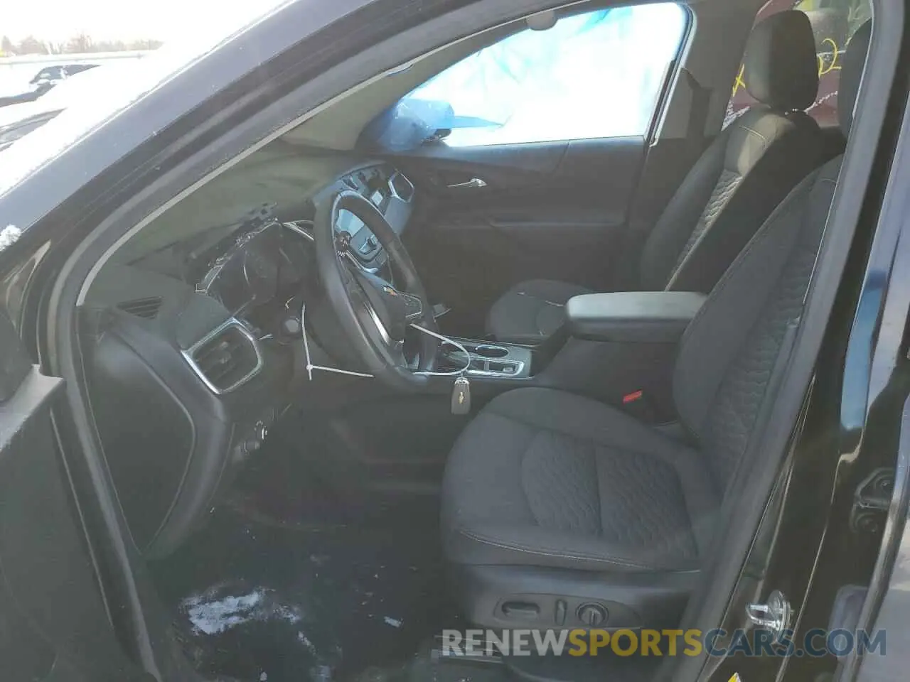 7 fotografías del automóvil dañado 2GNAXTEV0K6299545 CHEVROLET EQUINOX 2019