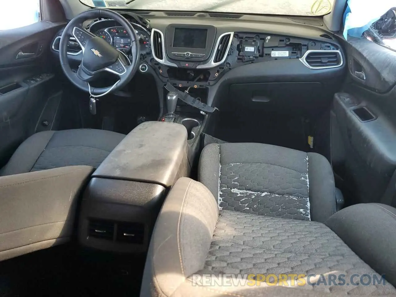8 fotografías del automóvil dañado 2GNAXTEV0K6299545 CHEVROLET EQUINOX 2019