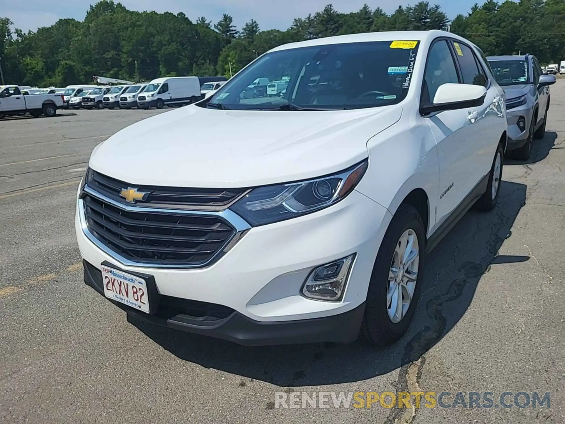 13 fotografías del automóvil dañado 2GNAXTEV1K6169841 CHEVROLET EQUINOX 2019