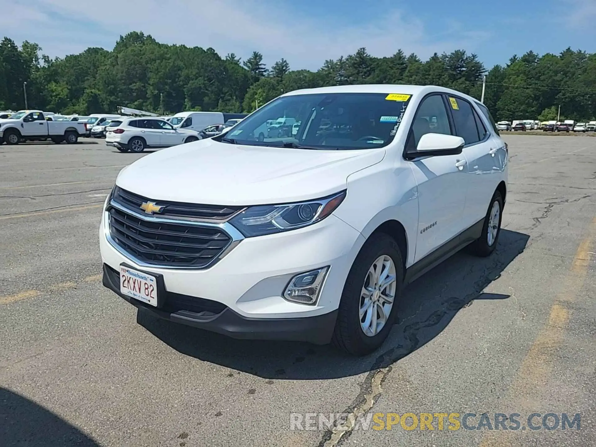 24 fotografías del automóvil dañado 2GNAXTEV1K6169841 CHEVROLET EQUINOX 2019