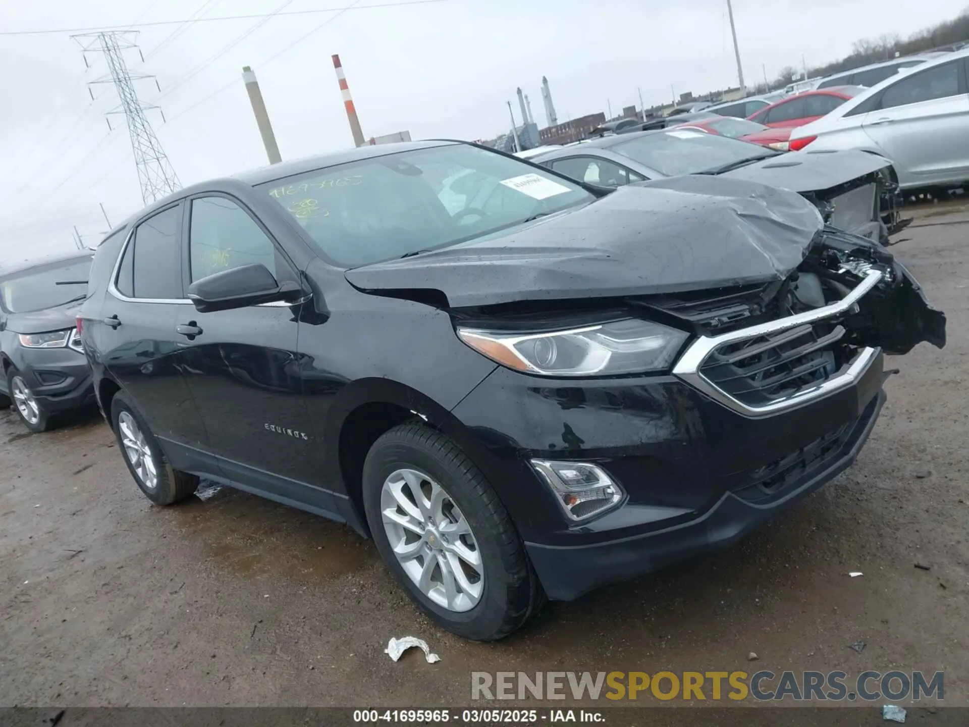1 fotografías del automóvil dañado 2GNAXTEV2K6252842 CHEVROLET EQUINOX 2019