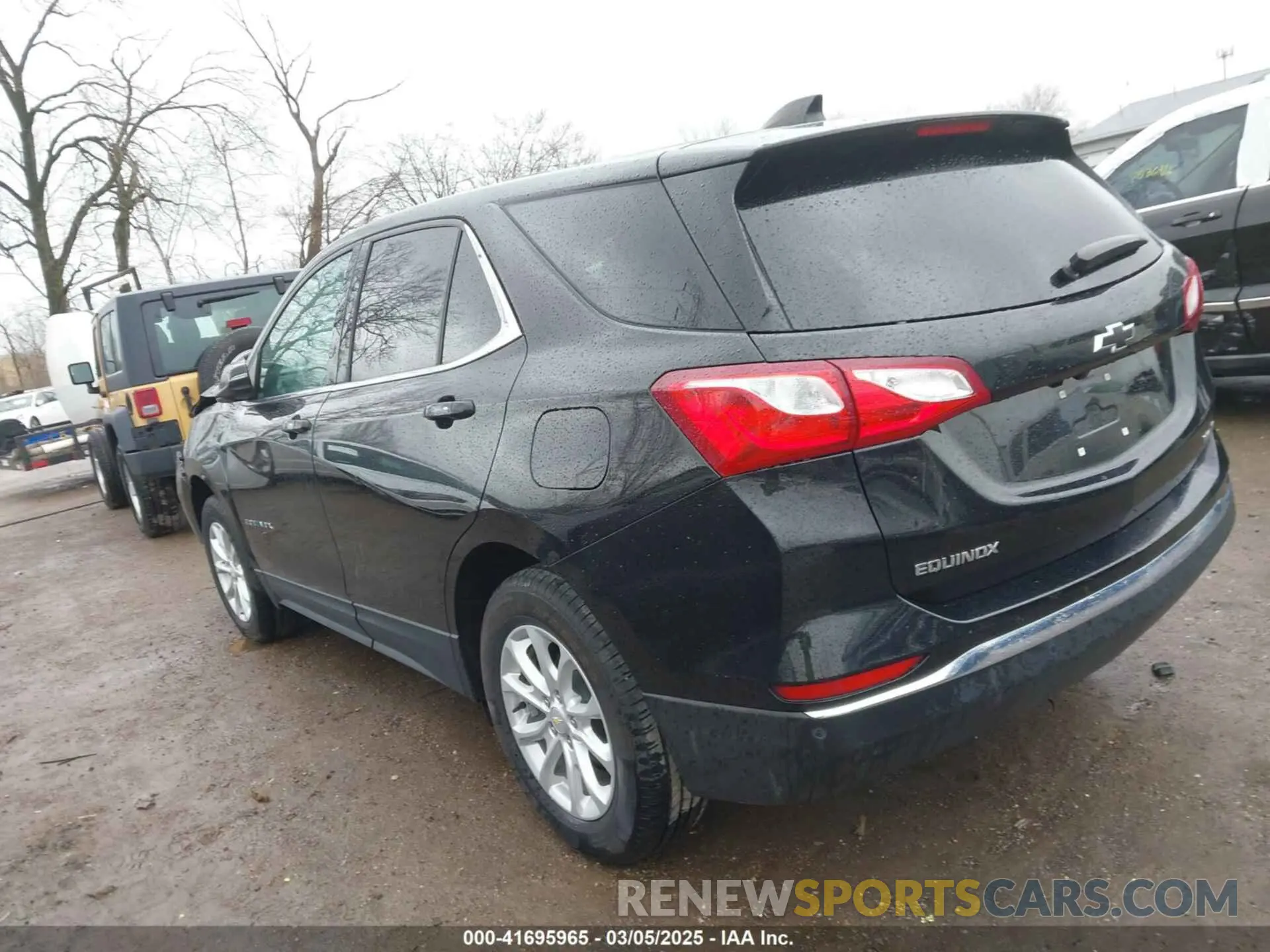 3 fotografías del automóvil dañado 2GNAXTEV2K6252842 CHEVROLET EQUINOX 2019