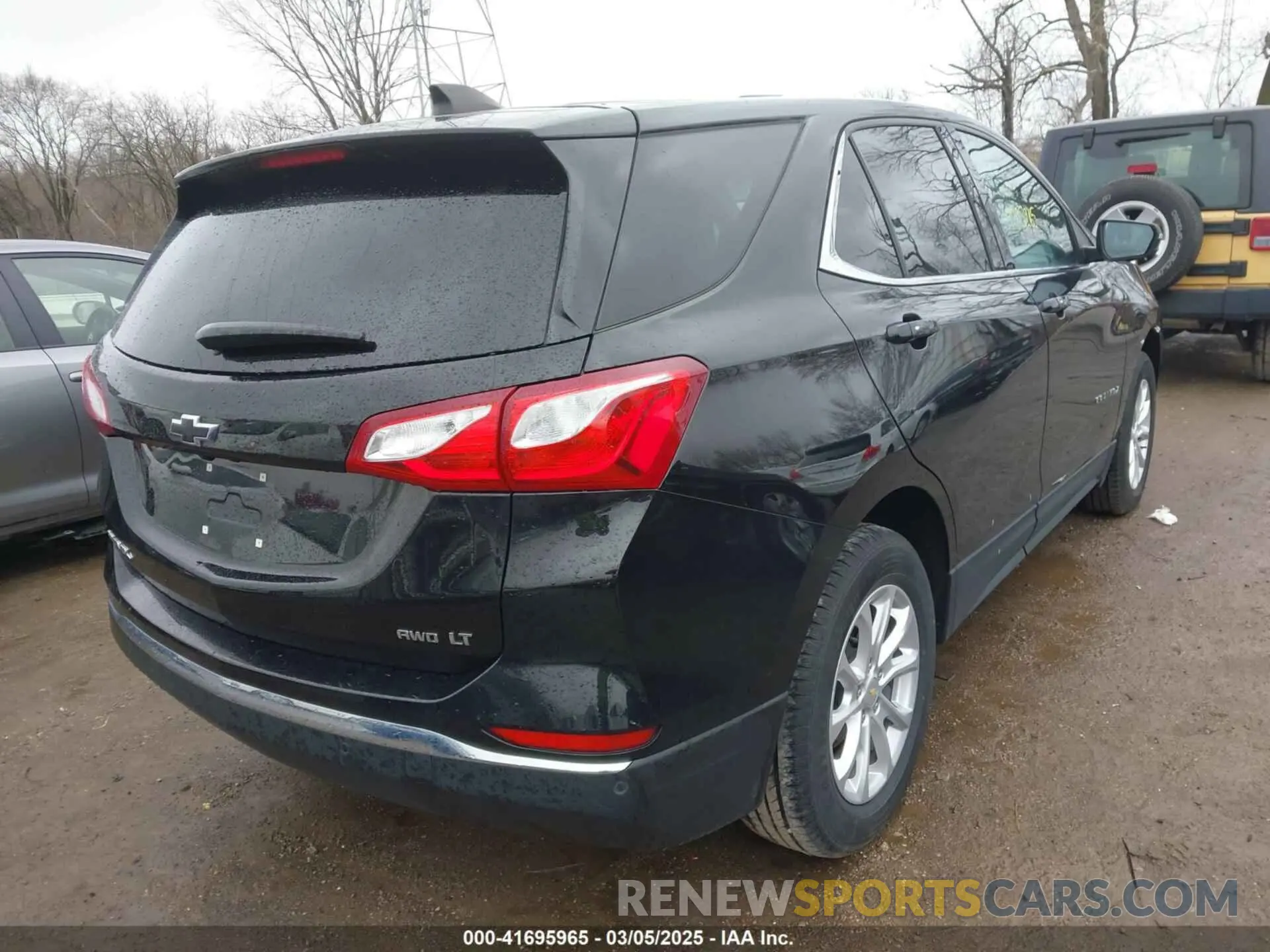 4 fotografías del automóvil dañado 2GNAXTEV2K6252842 CHEVROLET EQUINOX 2019