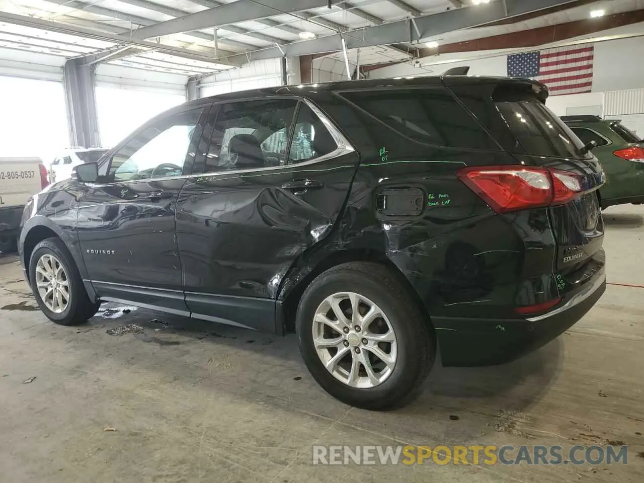 2 fotografías del automóvil dañado 2GNAXTEV2K6254610 CHEVROLET EQUINOX 2019