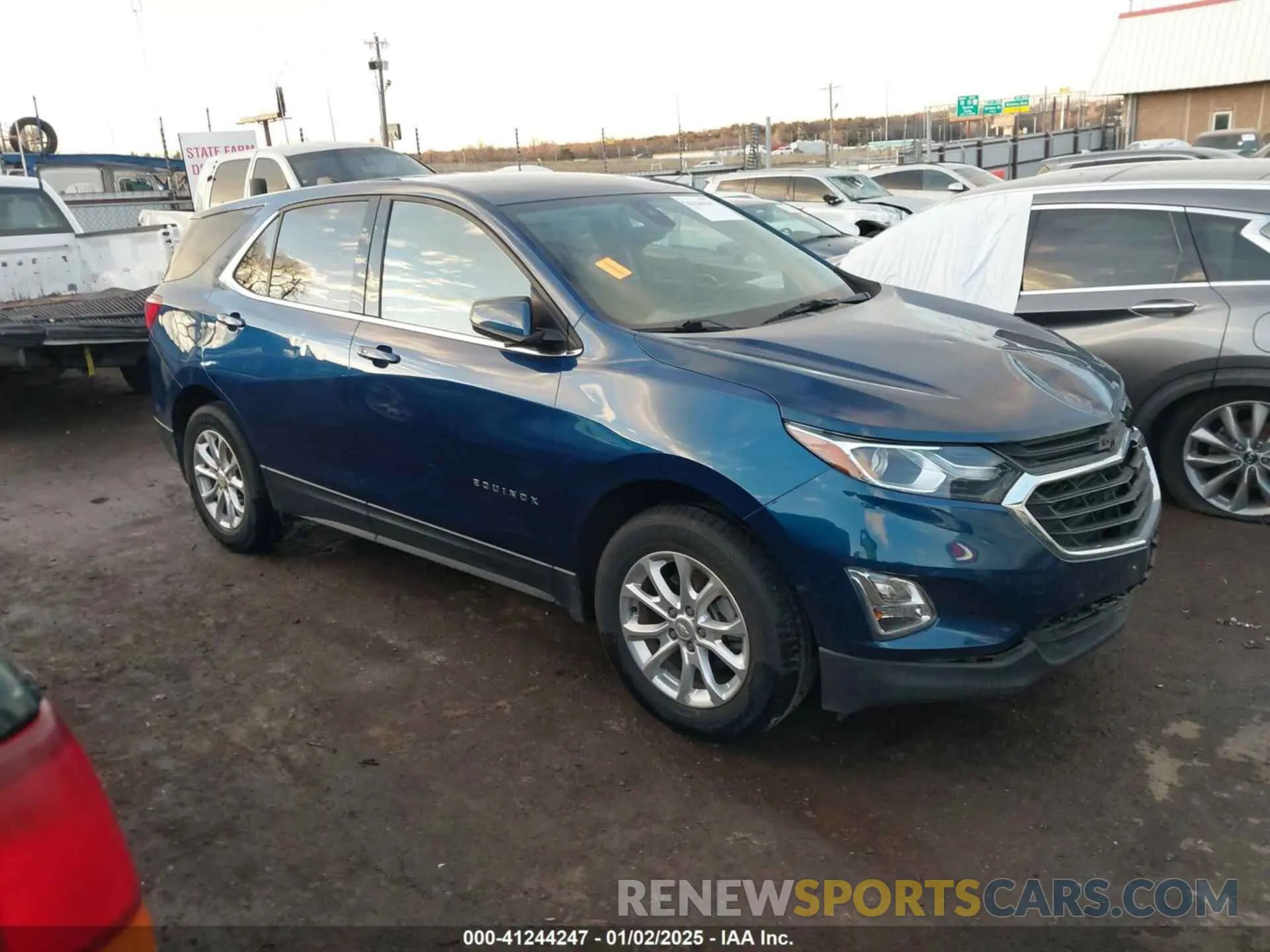 1 fotografías del automóvil dañado 2GNAXTEV3K6236066 CHEVROLET EQUINOX 2019