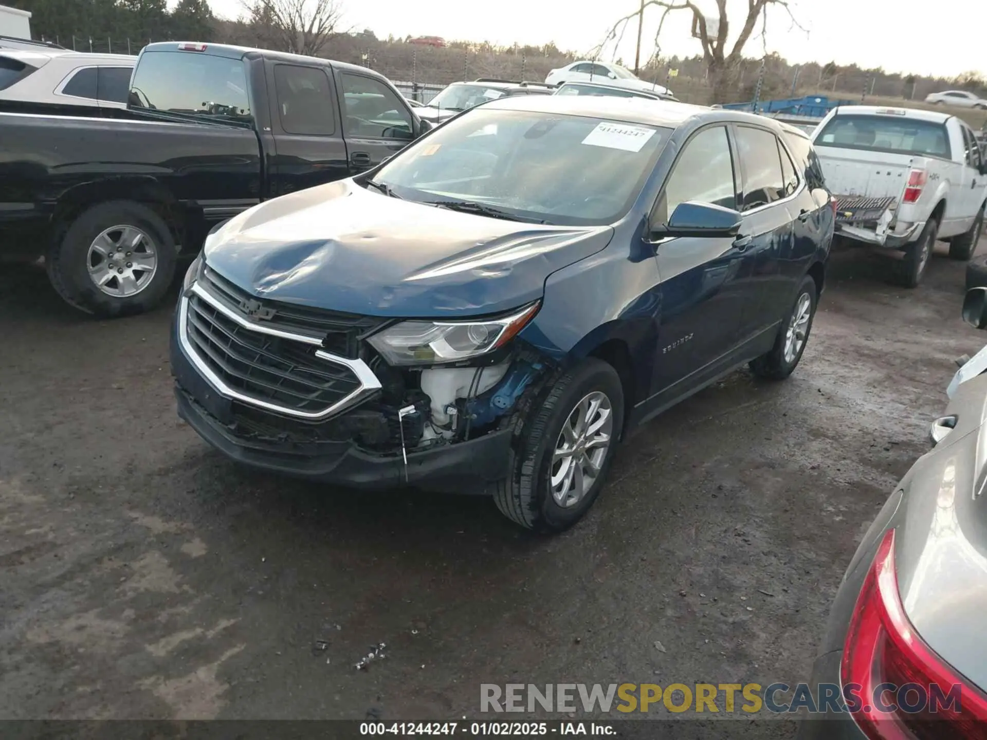 2 fotografías del automóvil dañado 2GNAXTEV3K6236066 CHEVROLET EQUINOX 2019