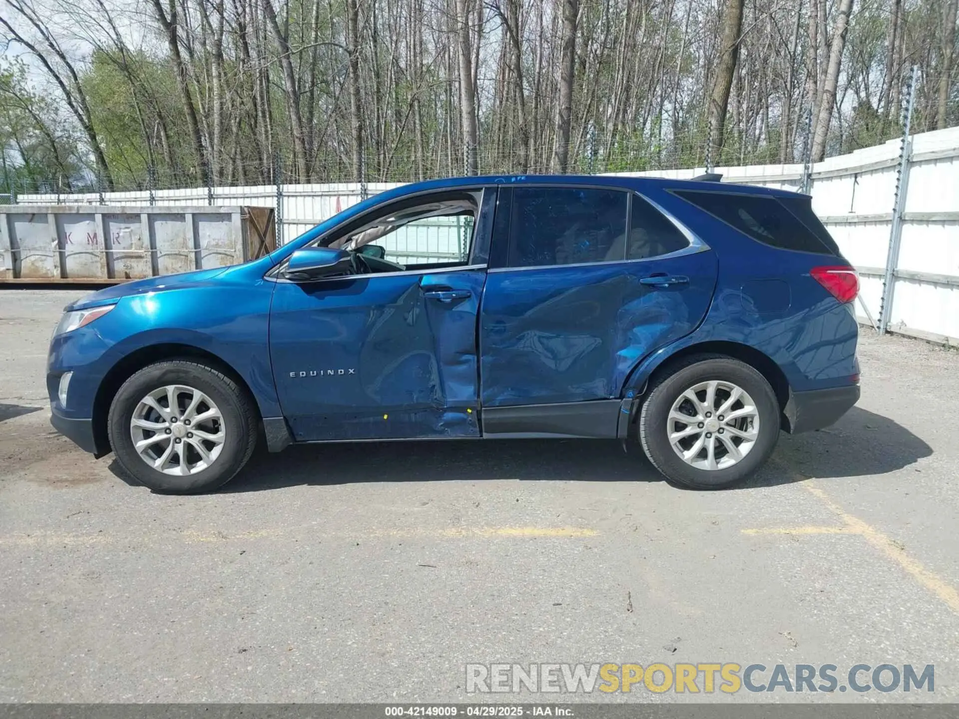 14 fotografías del automóvil dañado 2GNAXTEV3K6240179 CHEVROLET EQUINOX 2019