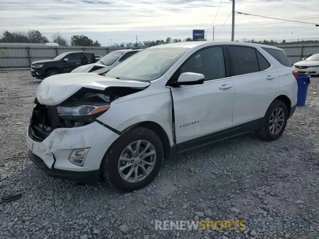 1 fotografías del automóvil dañado 2GNAXTEV3K6255412 CHEVROLET EQUINOX 2019