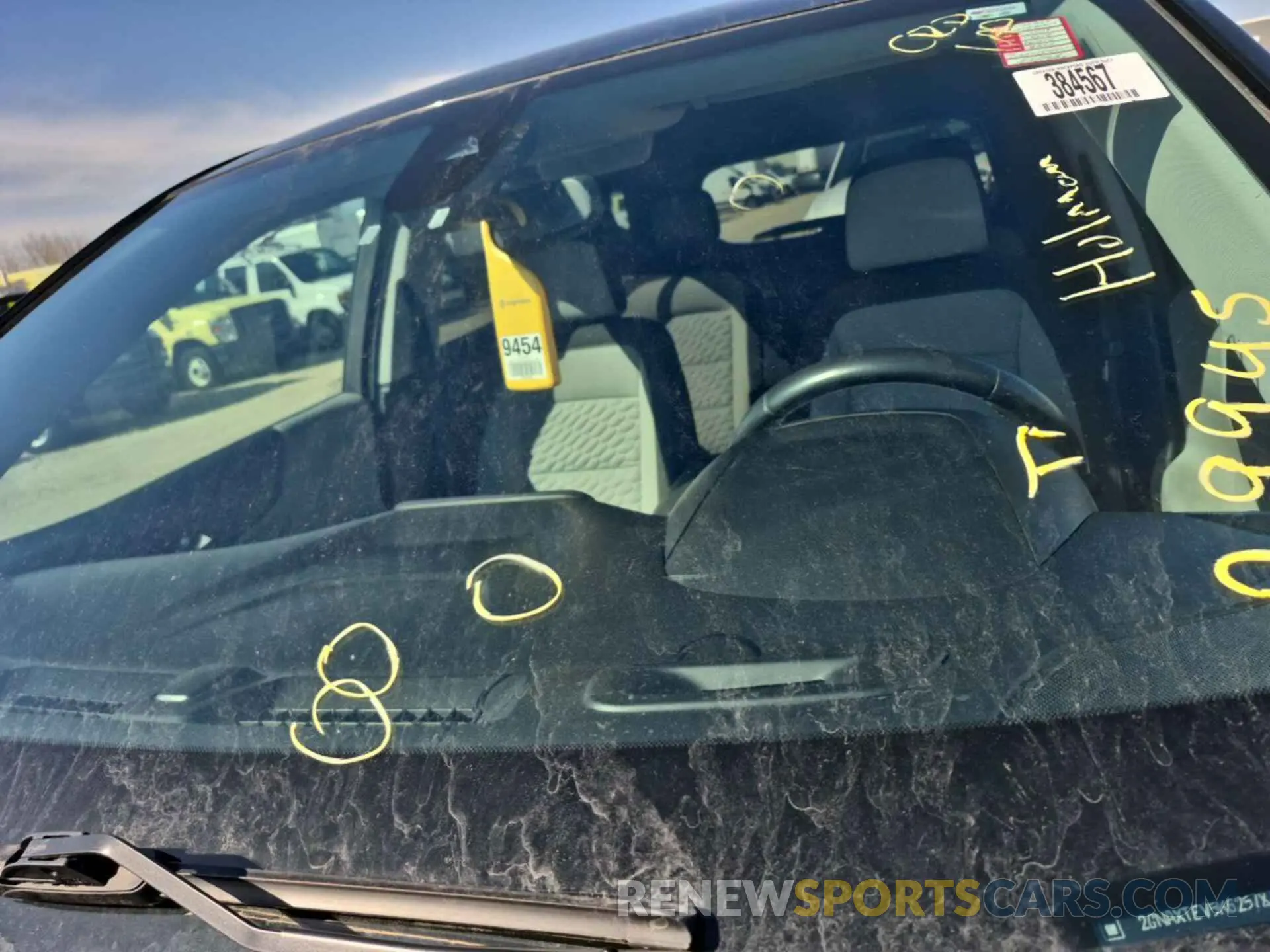 9 fotografías del automóvil dañado 2GNAXTEV5K6257873 CHEVROLET EQUINOX 2019