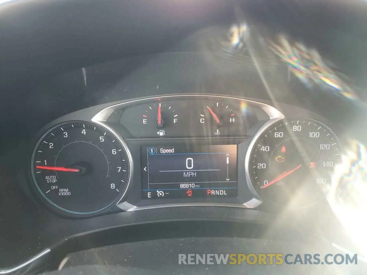 9 fotografías del automóvil dañado 2GNAXTEV5K6259333 CHEVROLET EQUINOX 2019