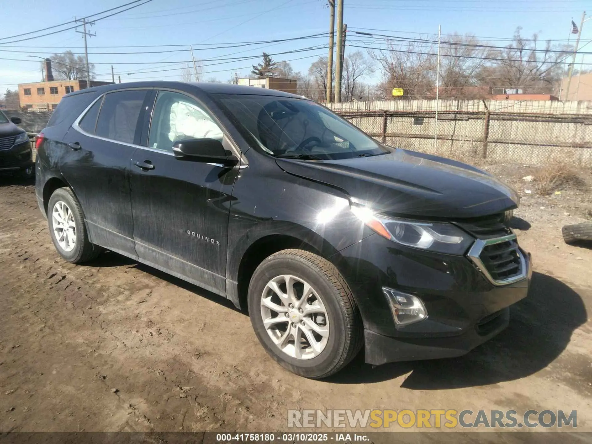 1 fotografías del automóvil dañado 2GNAXTEV7K6165888 CHEVROLET EQUINOX 2019