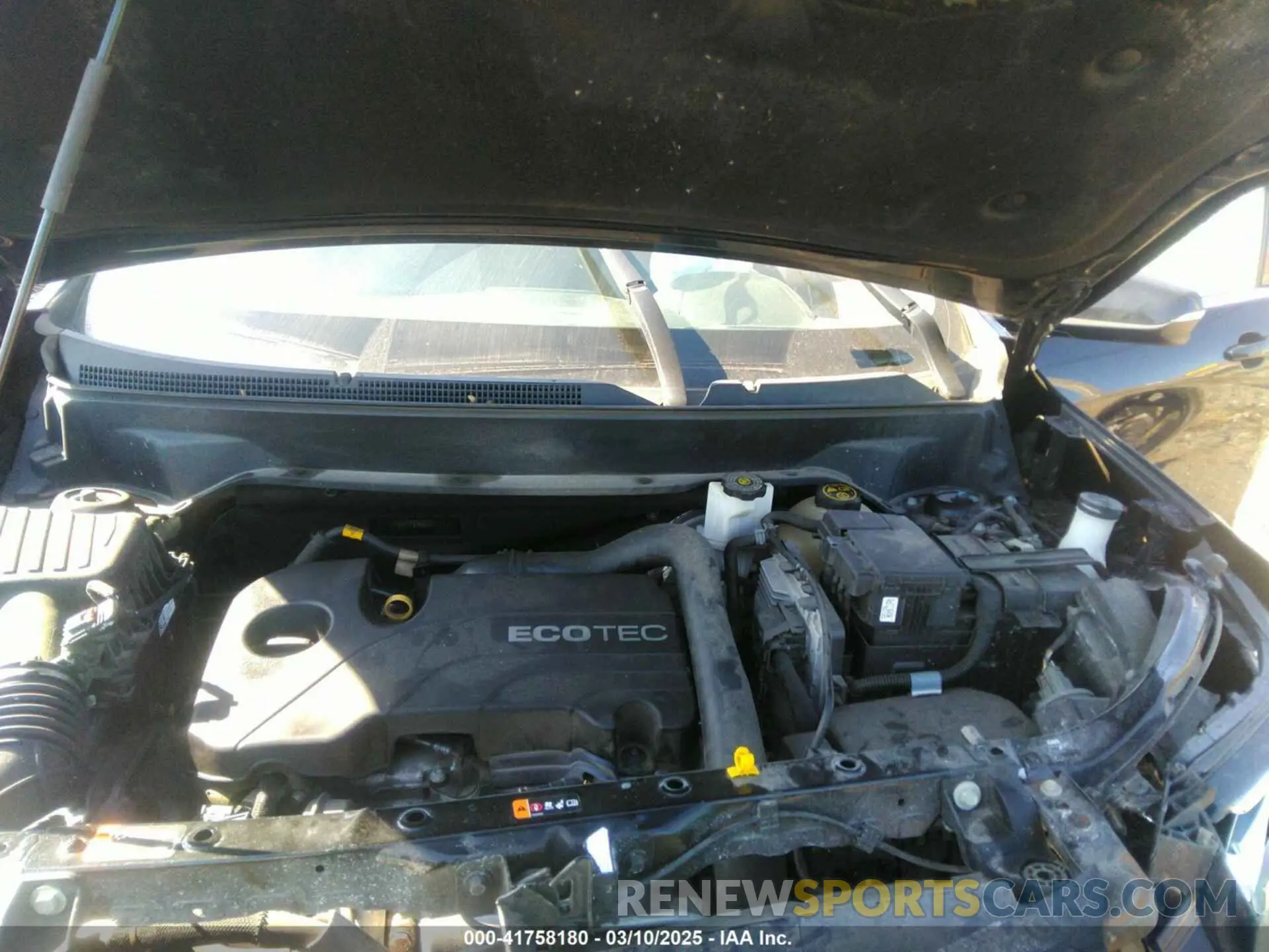 10 fotografías del automóvil dañado 2GNAXTEV7K6165888 CHEVROLET EQUINOX 2019