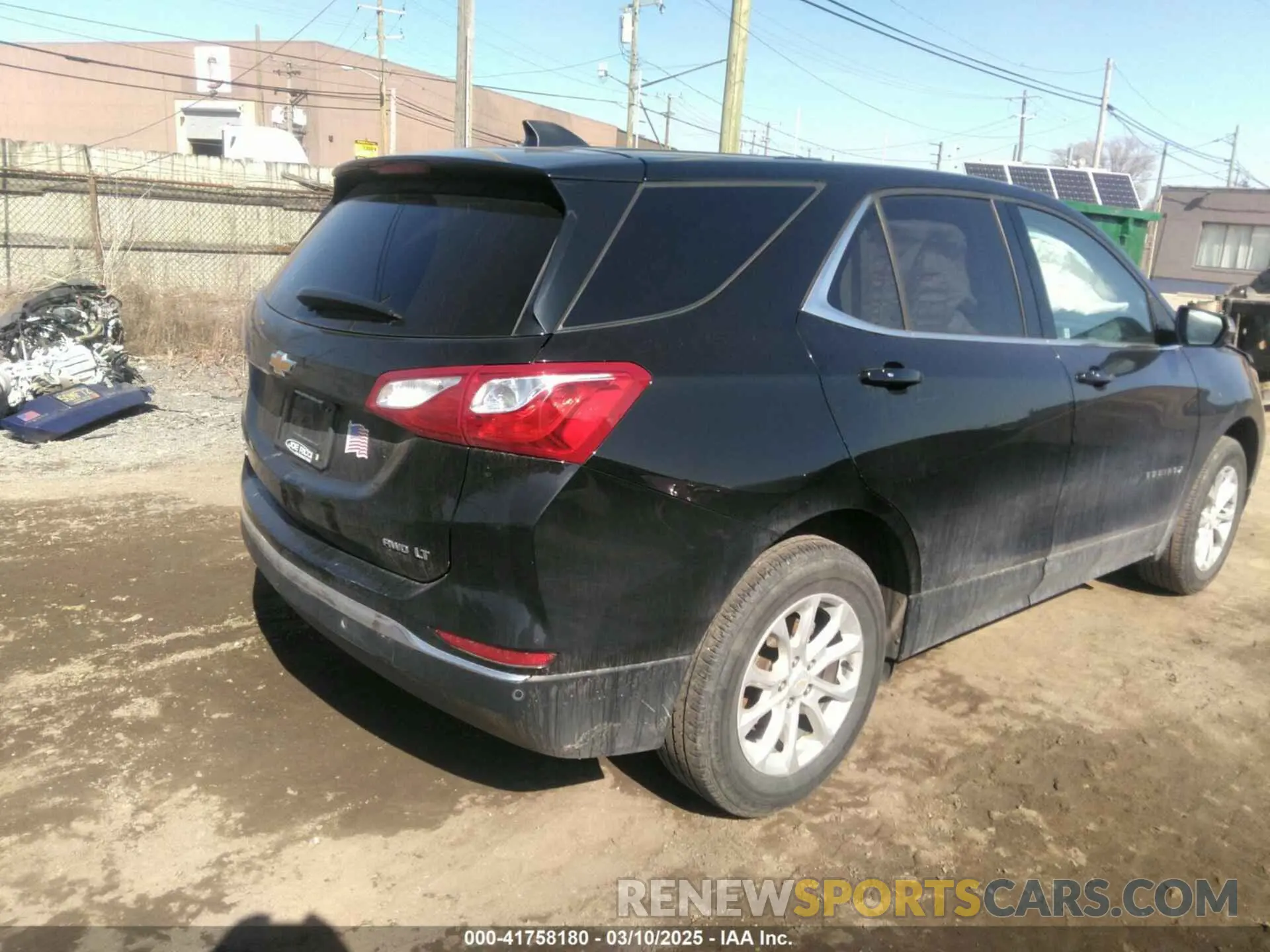 4 fotografías del automóvil dañado 2GNAXTEV7K6165888 CHEVROLET EQUINOX 2019