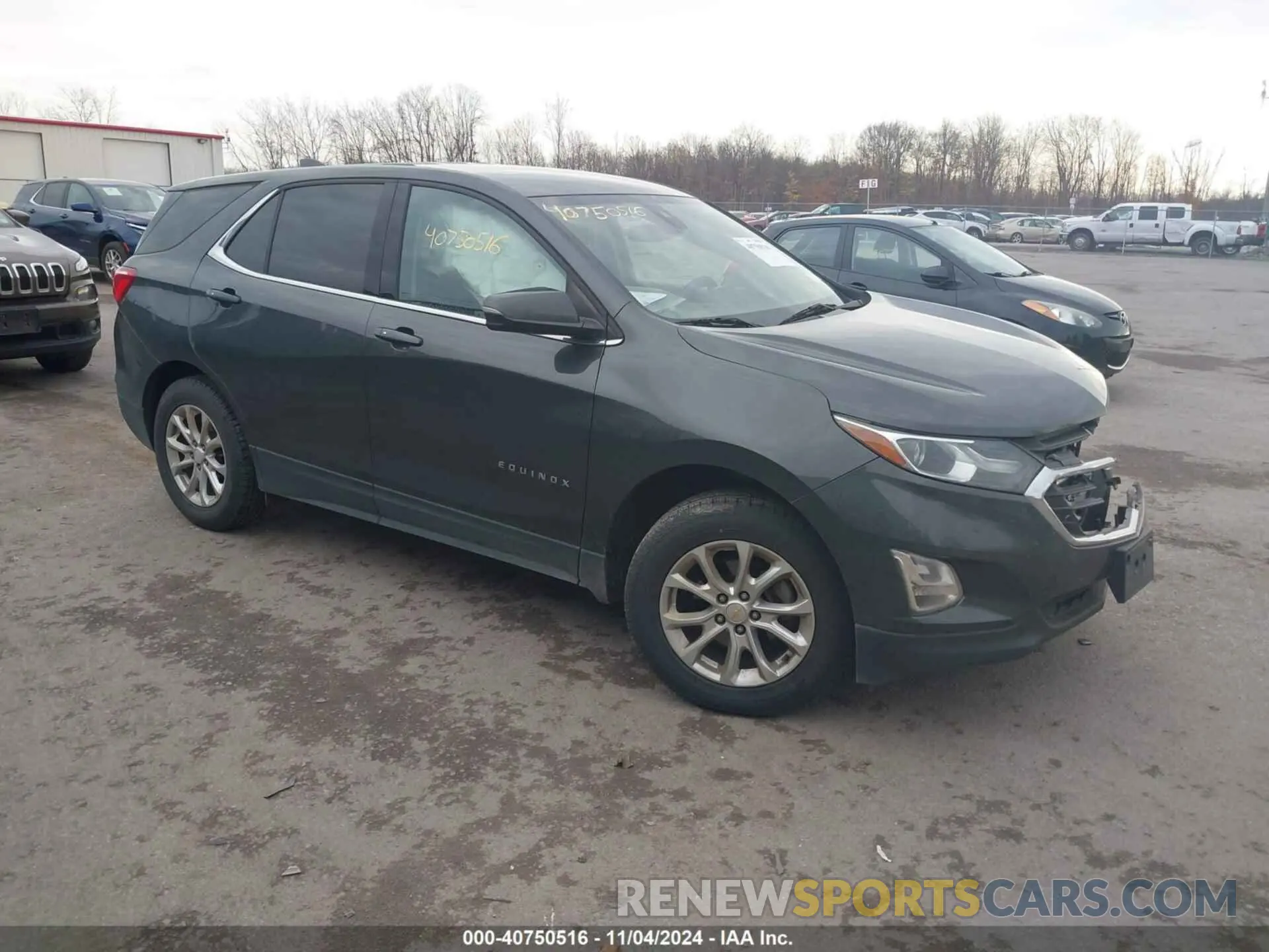 1 fotografías del automóvil dañado 2GNAXTEV8K6152020 CHEVROLET EQUINOX 2019