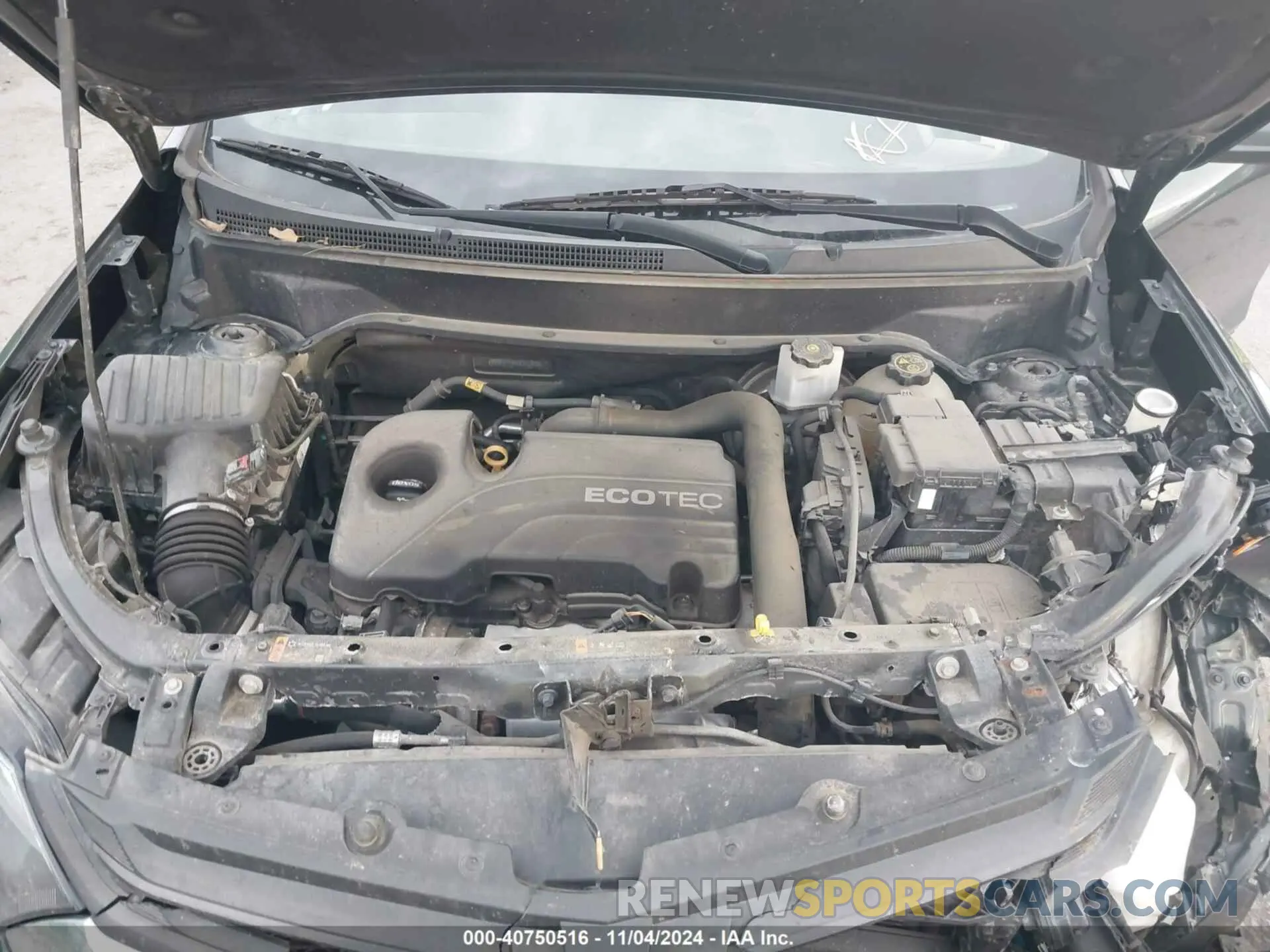 10 fotografías del automóvil dañado 2GNAXTEV8K6152020 CHEVROLET EQUINOX 2019