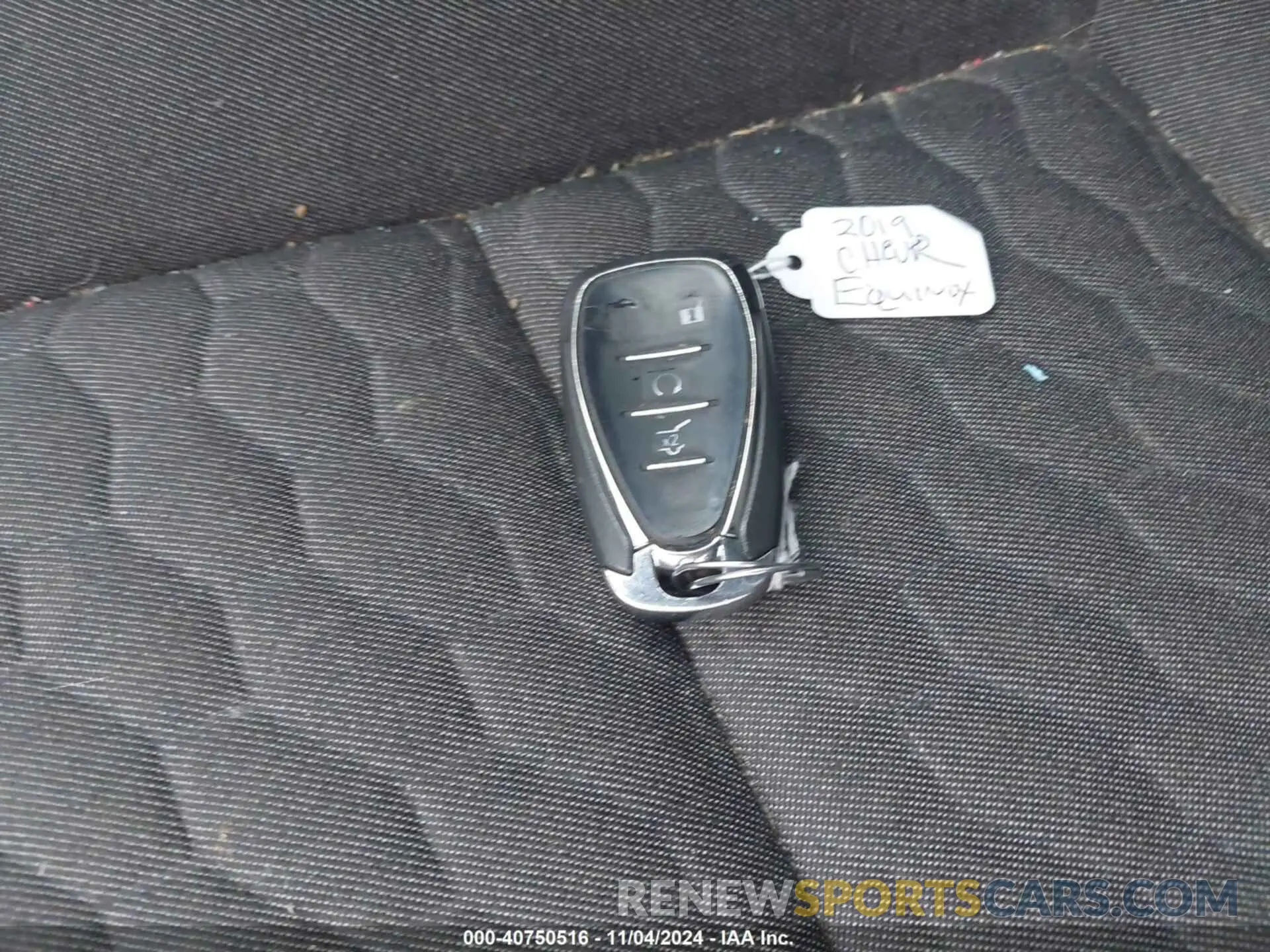 11 fotografías del automóvil dañado 2GNAXTEV8K6152020 CHEVROLET EQUINOX 2019