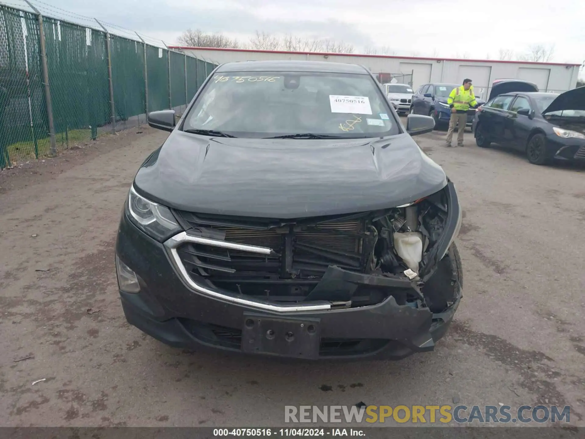 12 fotografías del automóvil dañado 2GNAXTEV8K6152020 CHEVROLET EQUINOX 2019