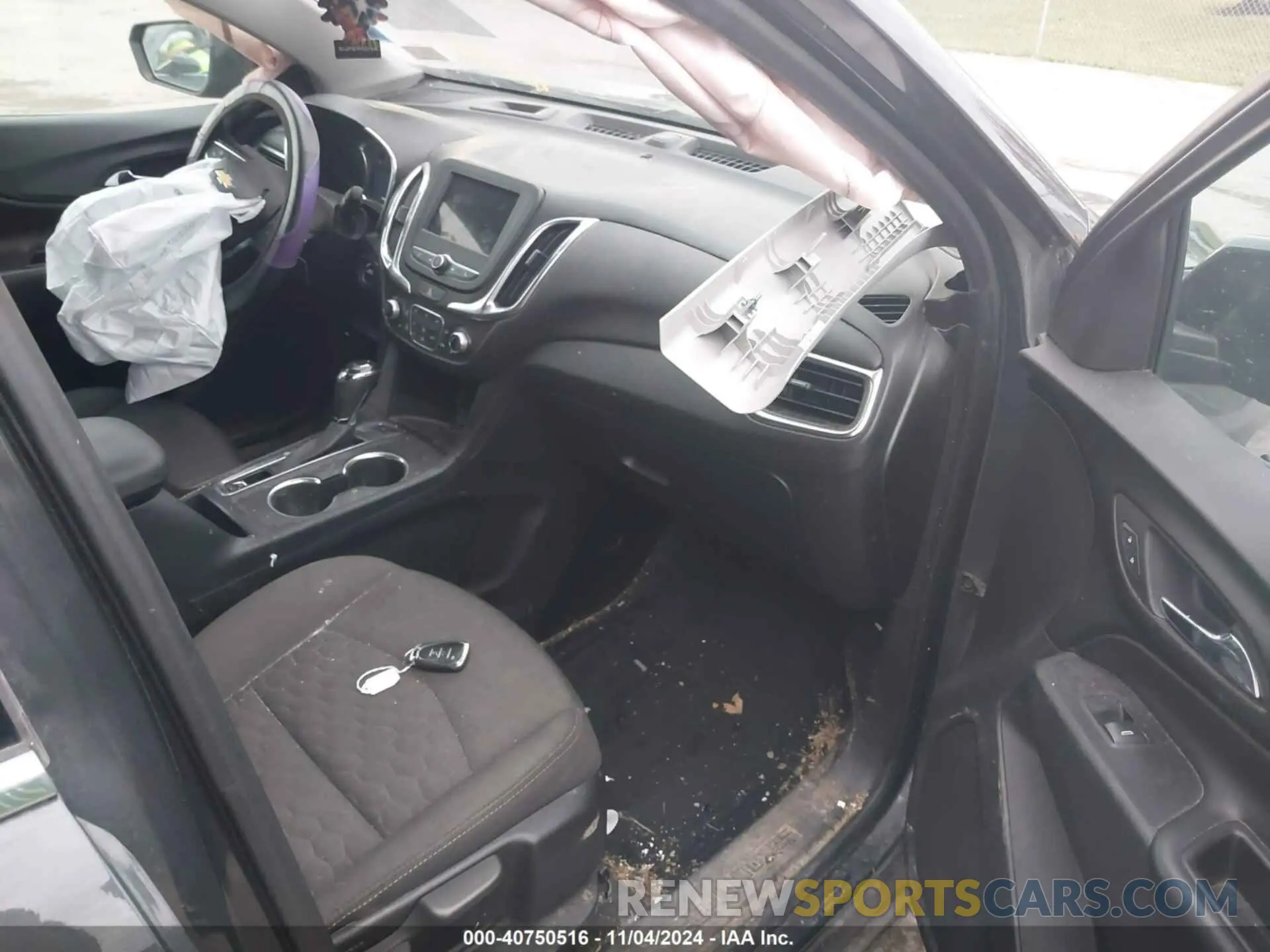5 fotografías del automóvil dañado 2GNAXTEV8K6152020 CHEVROLET EQUINOX 2019