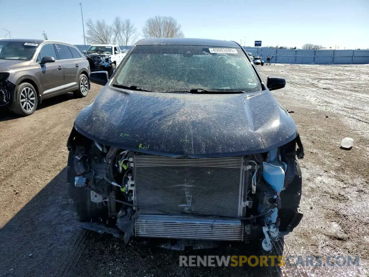 5 fotografías del automóvil dañado 2GNAXTEV8K6166516 CHEVROLET EQUINOX 2019