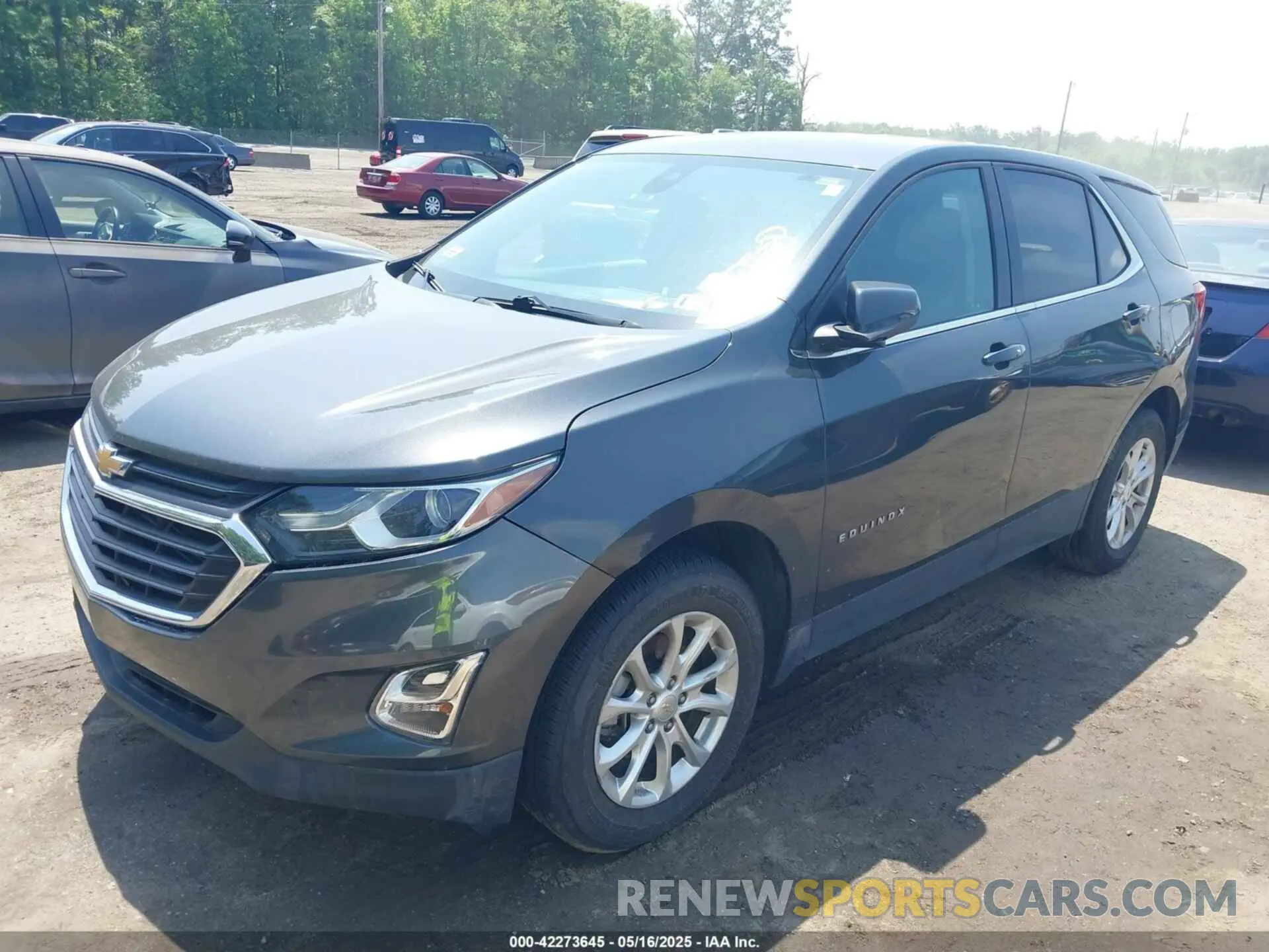 2 fotografías del automóvil dañado 2GNAXTEV8K6230716 CHEVROLET EQUINOX 2019