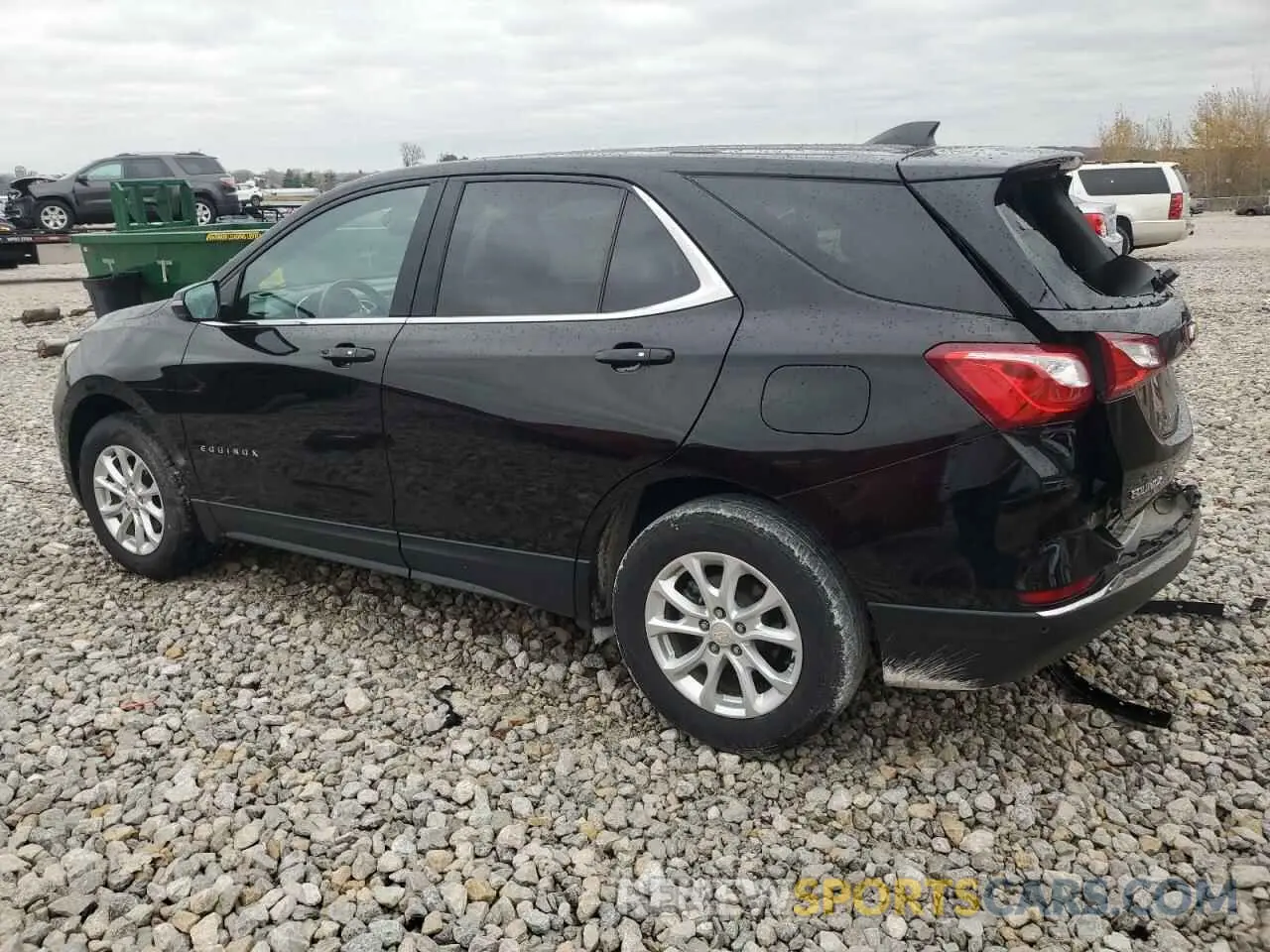 2 fotografías del automóvil dañado 2GNAXTEV8K6240324 CHEVROLET EQUINOX 2019