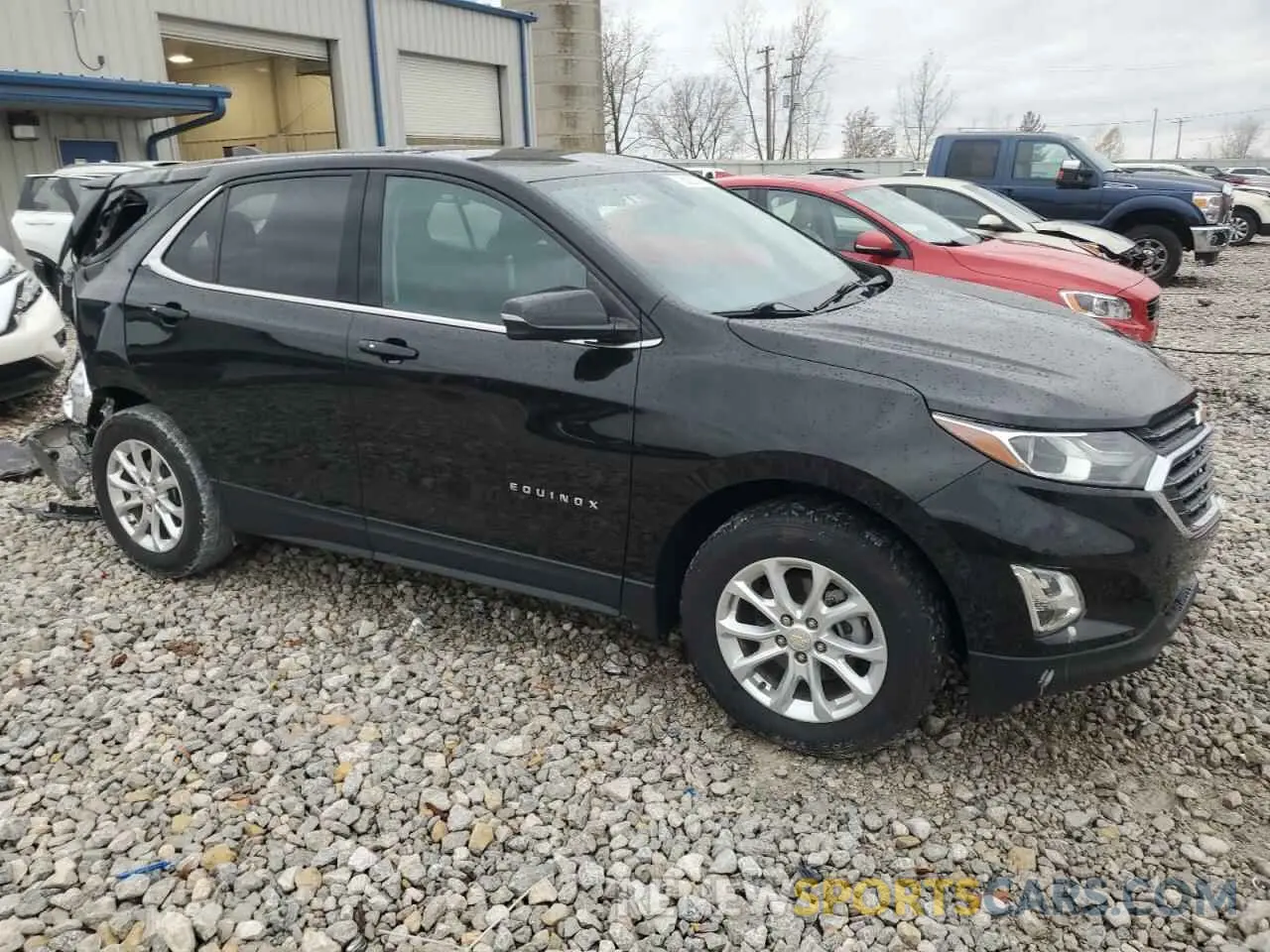 4 fotografías del automóvil dañado 2GNAXTEV8K6240324 CHEVROLET EQUINOX 2019