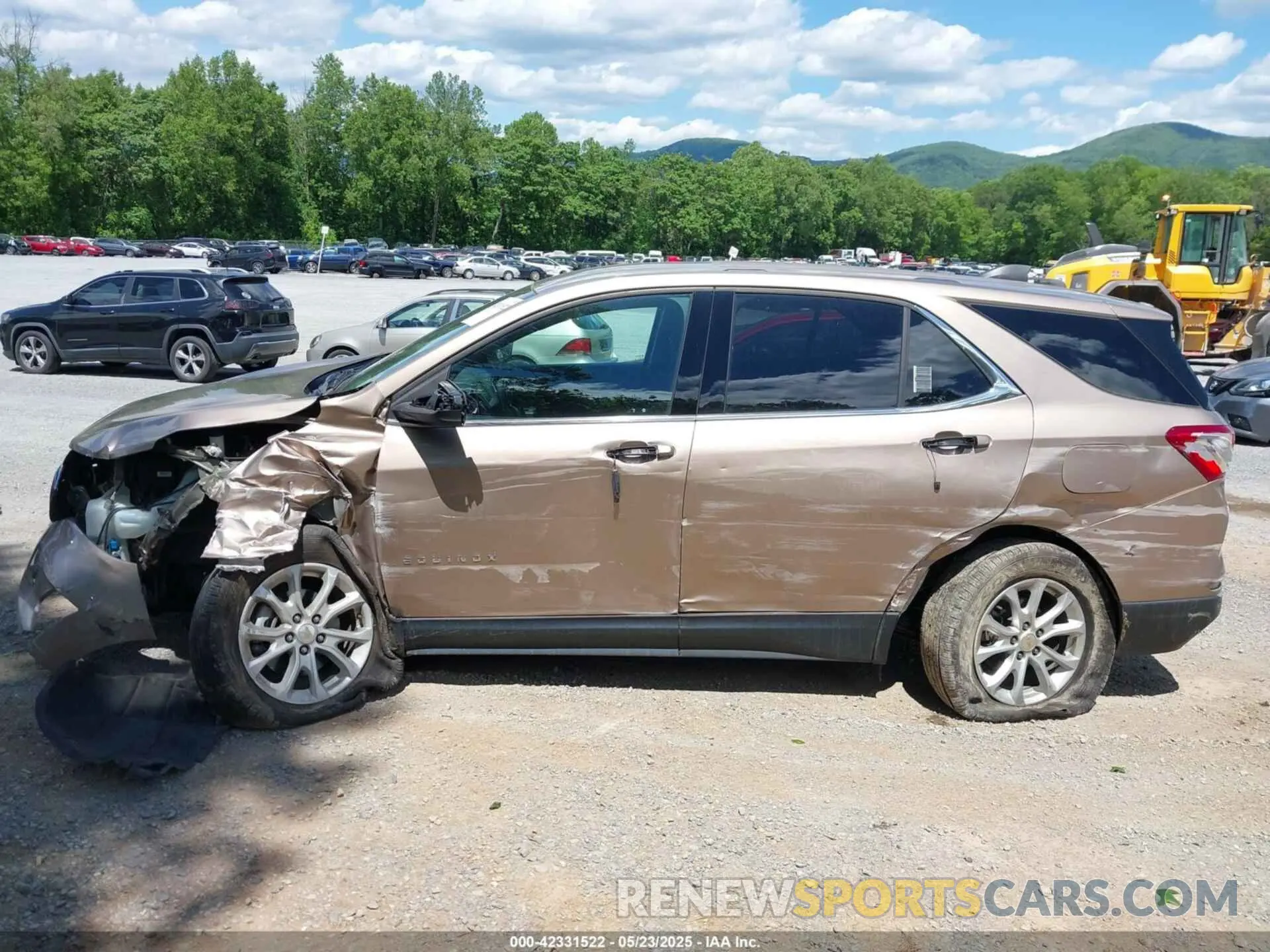 14 fotografías del automóvil dañado 2GNAXTEVXK6232662 CHEVROLET EQUINOX 2019