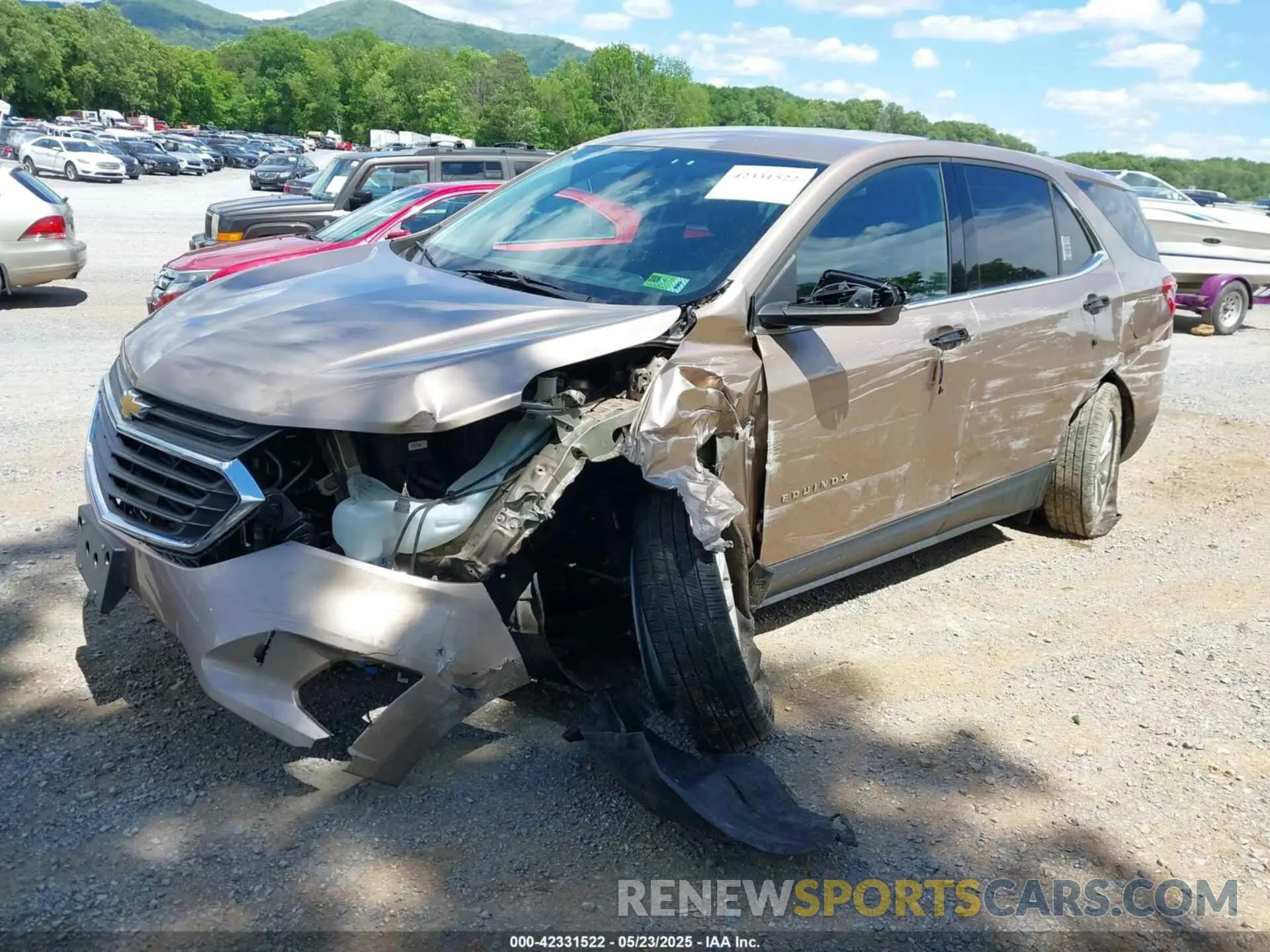 6 fotografías del automóvil dañado 2GNAXTEVXK6232662 CHEVROLET EQUINOX 2019