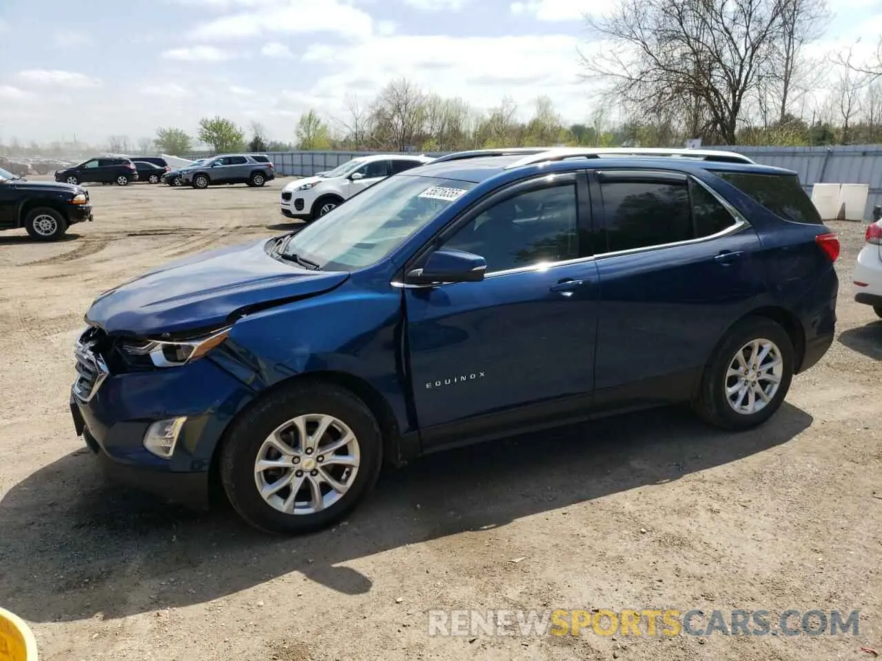 1 fotografías del automóvil dañado 2GNAXUEV0K6136366 CHEVROLET EQUINOX 2019