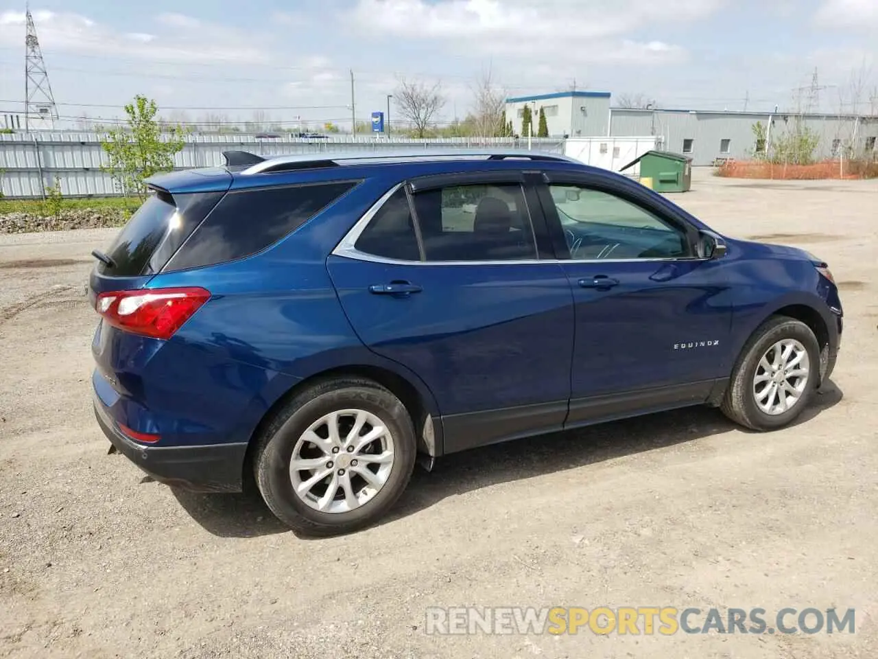 3 fotografías del automóvil dañado 2GNAXUEV0K6136366 CHEVROLET EQUINOX 2019