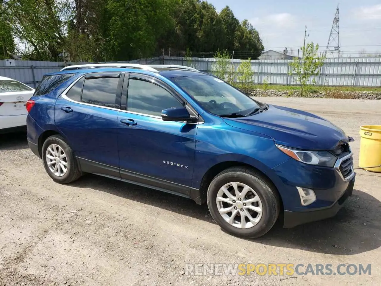 4 fotografías del automóvil dañado 2GNAXUEV0K6136366 CHEVROLET EQUINOX 2019