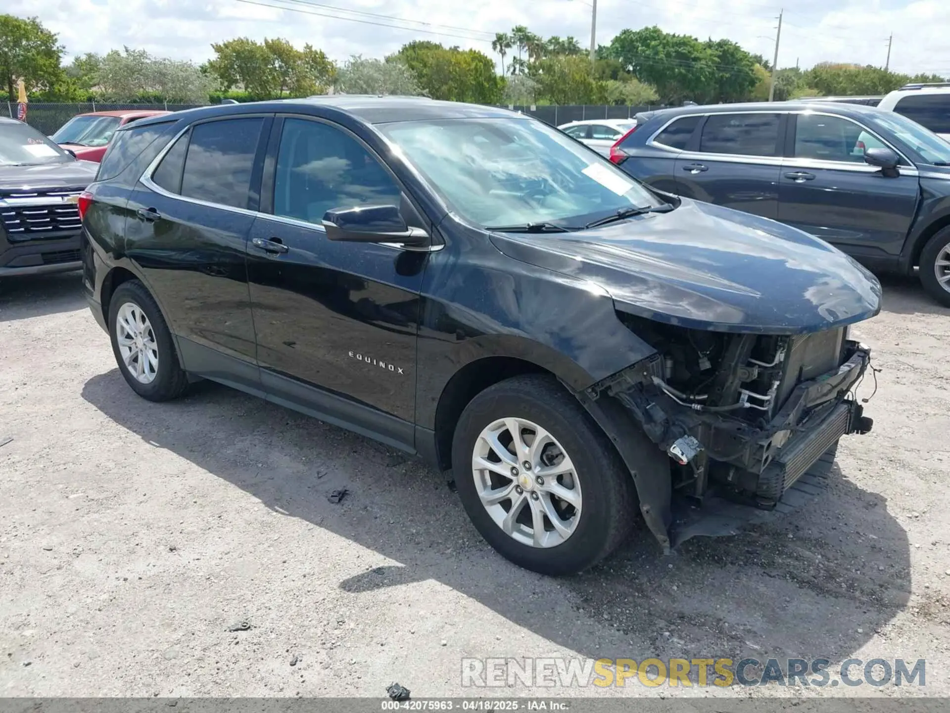1 fotografías del automóvil dañado 2GNAXUEV0K6253705 CHEVROLET EQUINOX 2019