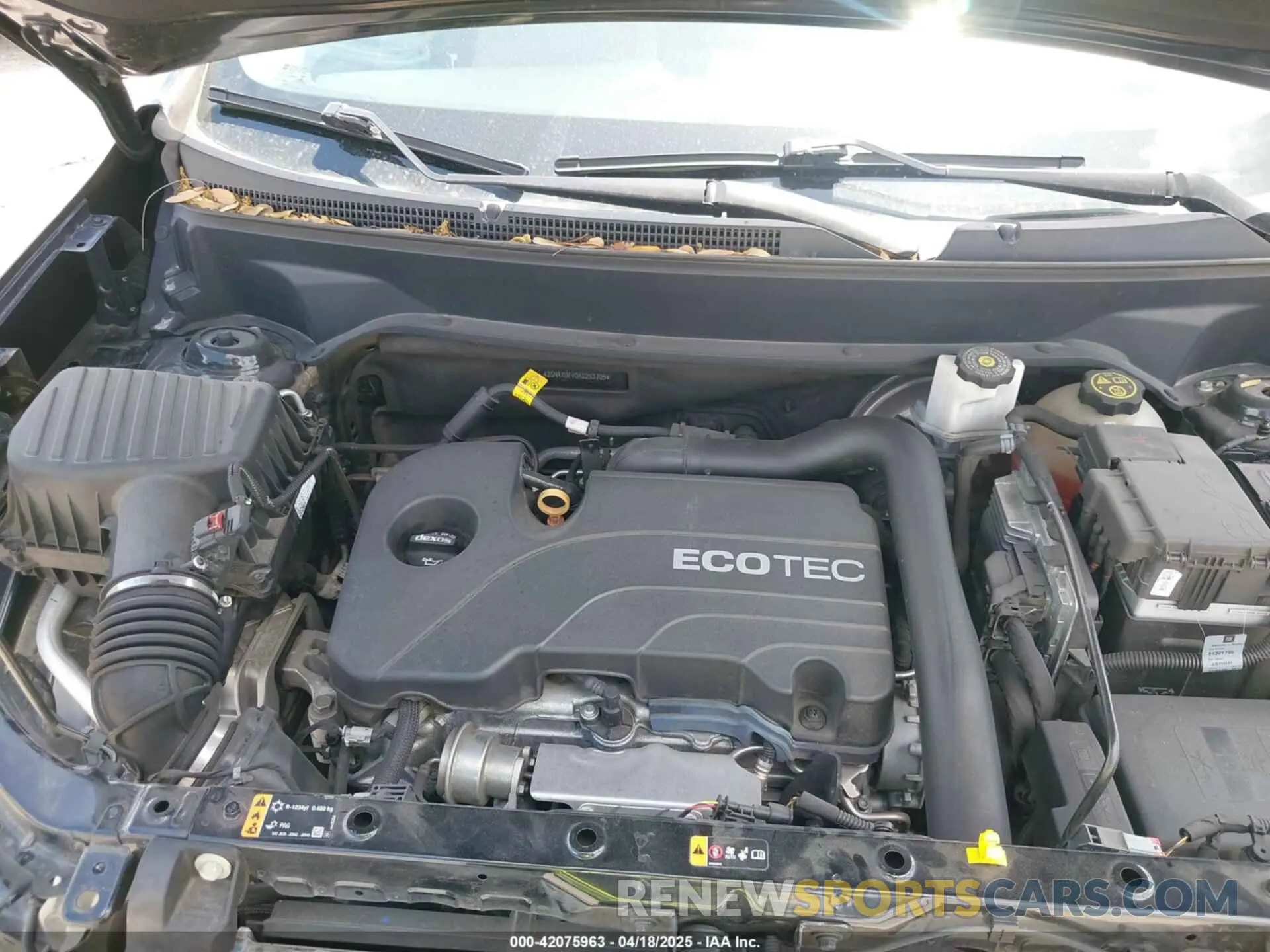 10 fotografías del automóvil dañado 2GNAXUEV0K6253705 CHEVROLET EQUINOX 2019