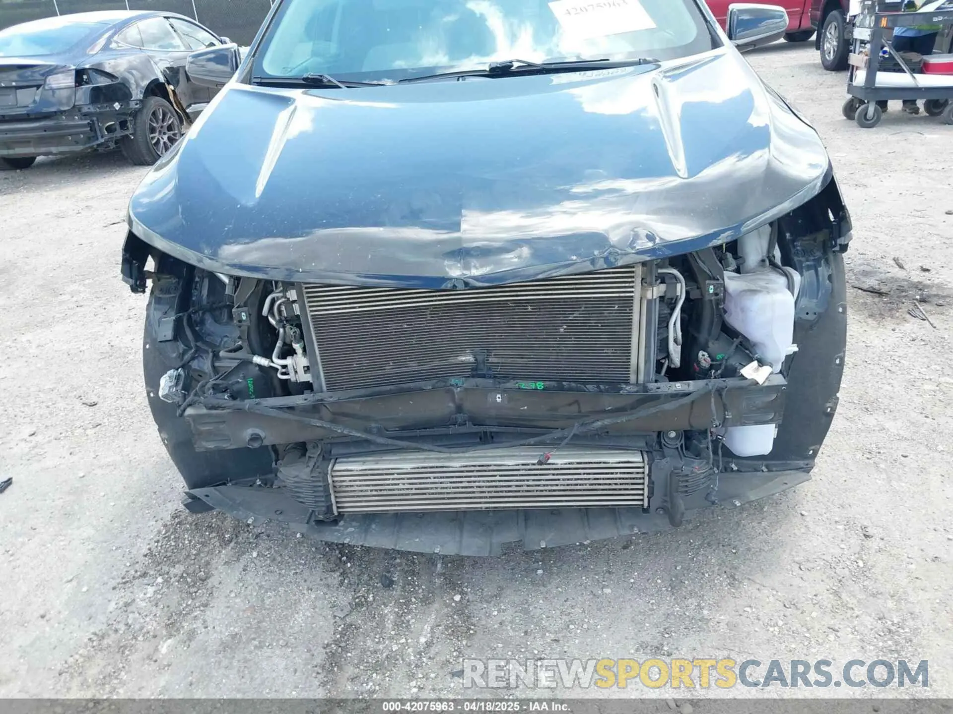 6 fotografías del automóvil dañado 2GNAXUEV0K6253705 CHEVROLET EQUINOX 2019