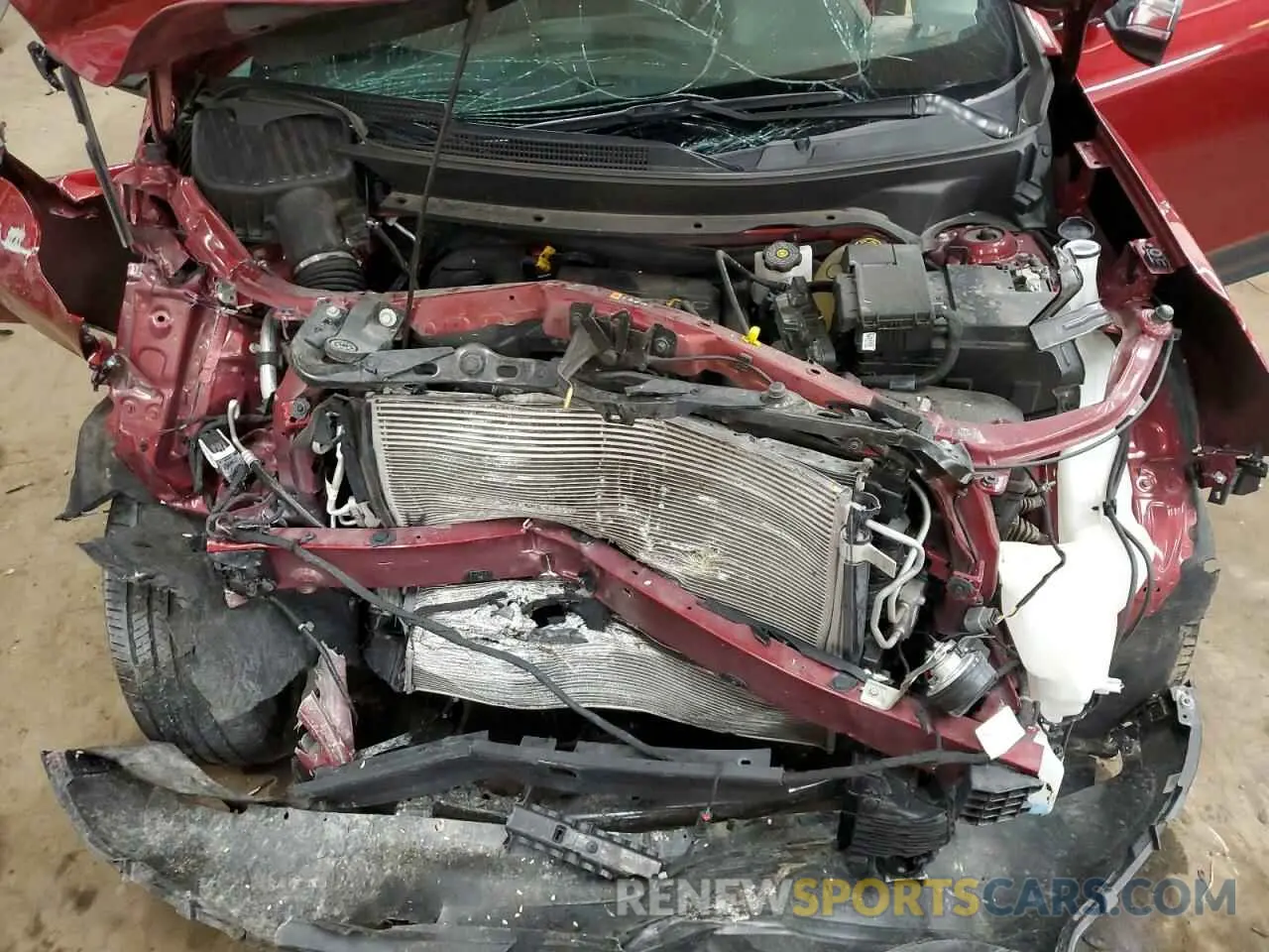 12 fotografías del automóvil dañado 2GNAXUEV1K6217568 CHEVROLET EQUINOX 2019