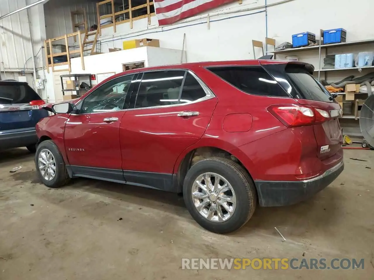 2 fotografías del automóvil dañado 2GNAXUEV1K6217568 CHEVROLET EQUINOX 2019