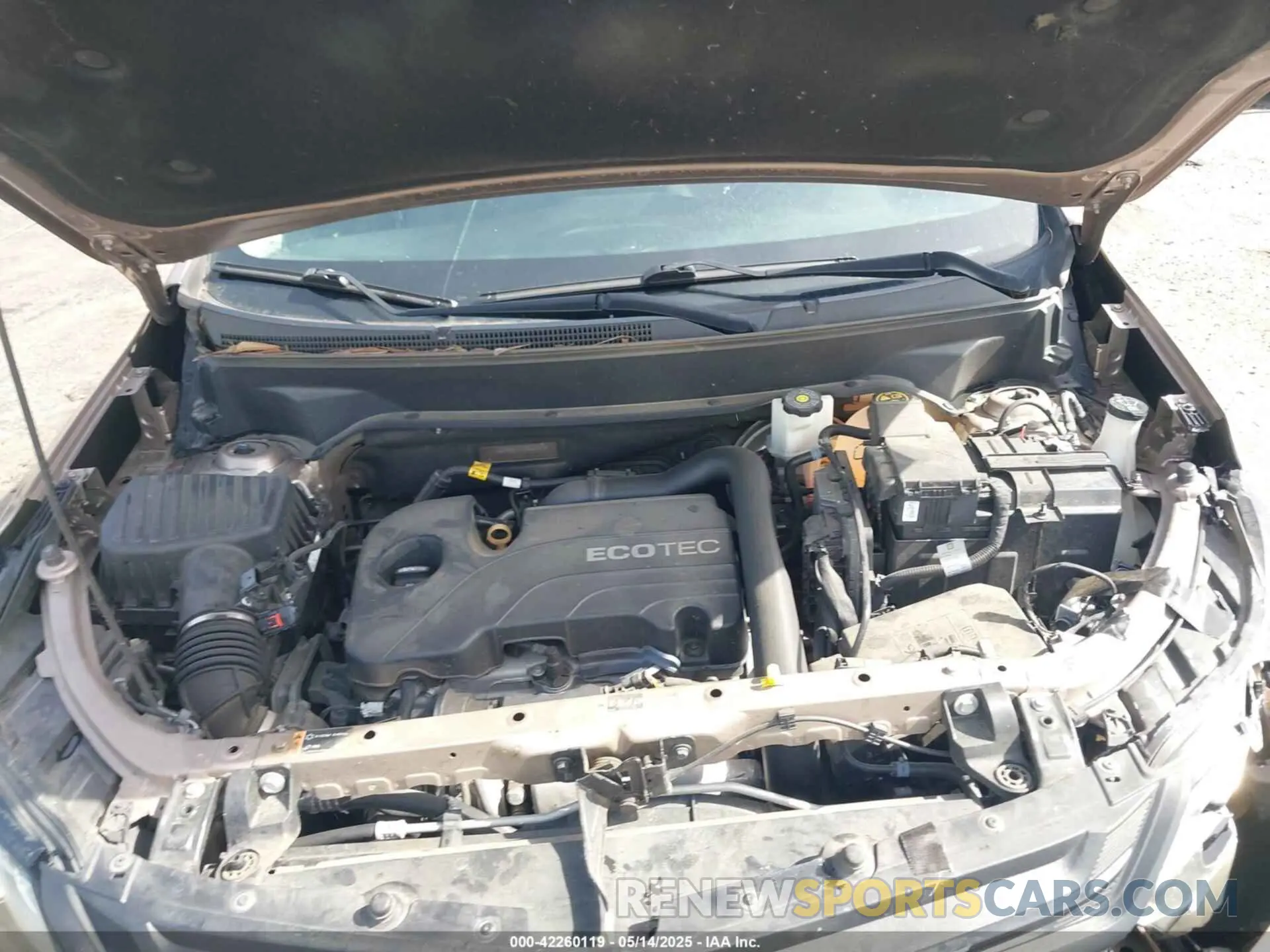 10 fotografías del automóvil dañado 2GNAXUEV1K6237013 CHEVROLET EQUINOX 2019