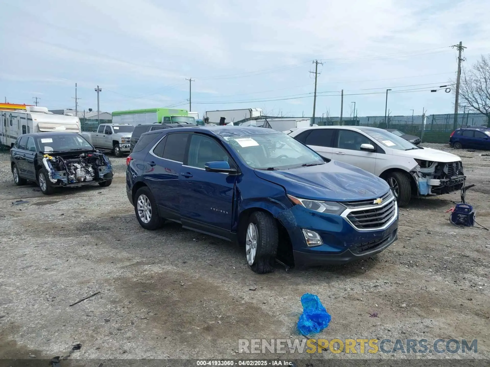 1 fotografías del automóvil dañado 2GNAXUEV1K6269623 CHEVROLET EQUINOX 2019