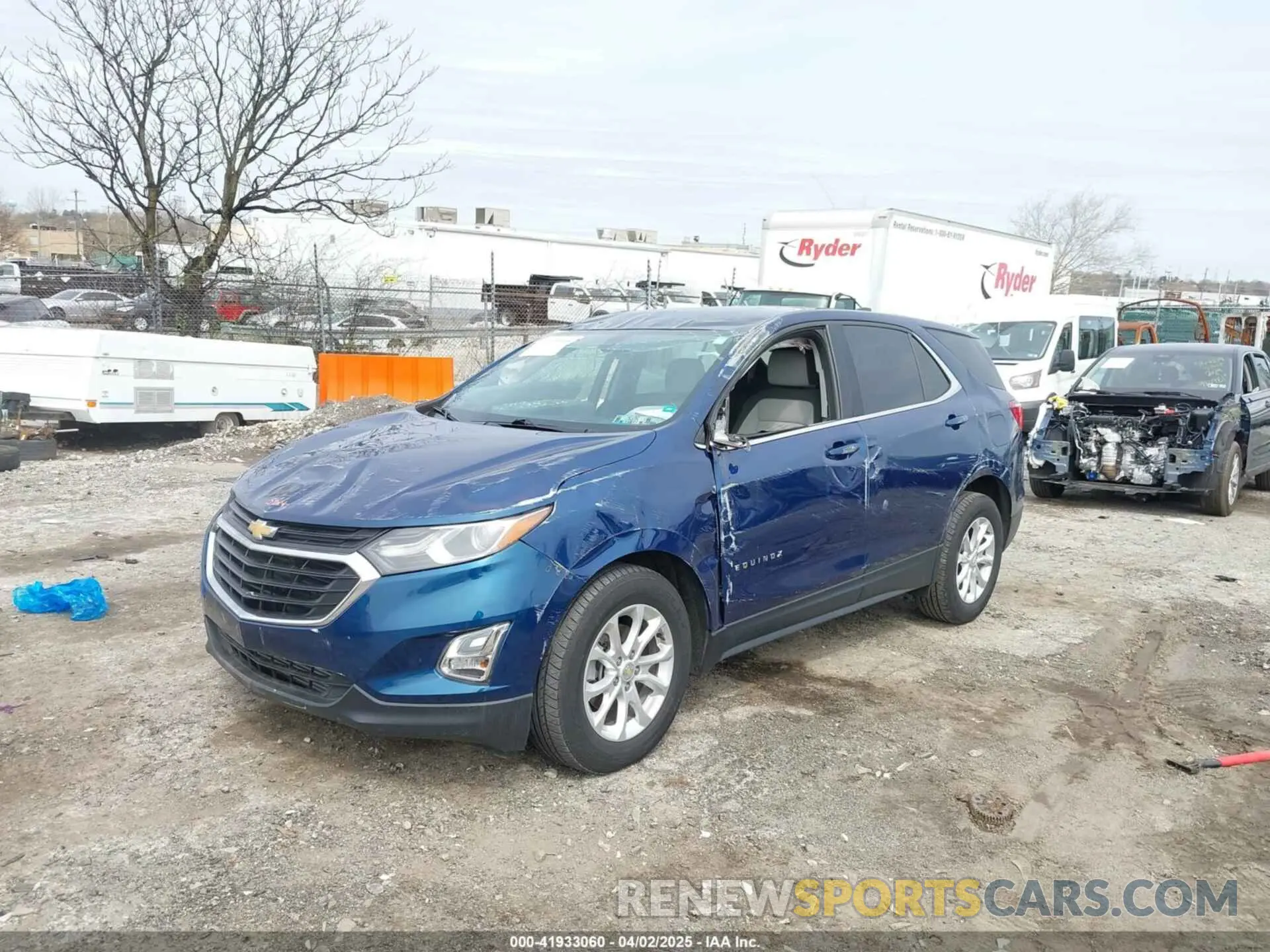 6 fotografías del automóvil dañado 2GNAXUEV1K6269623 CHEVROLET EQUINOX 2019
