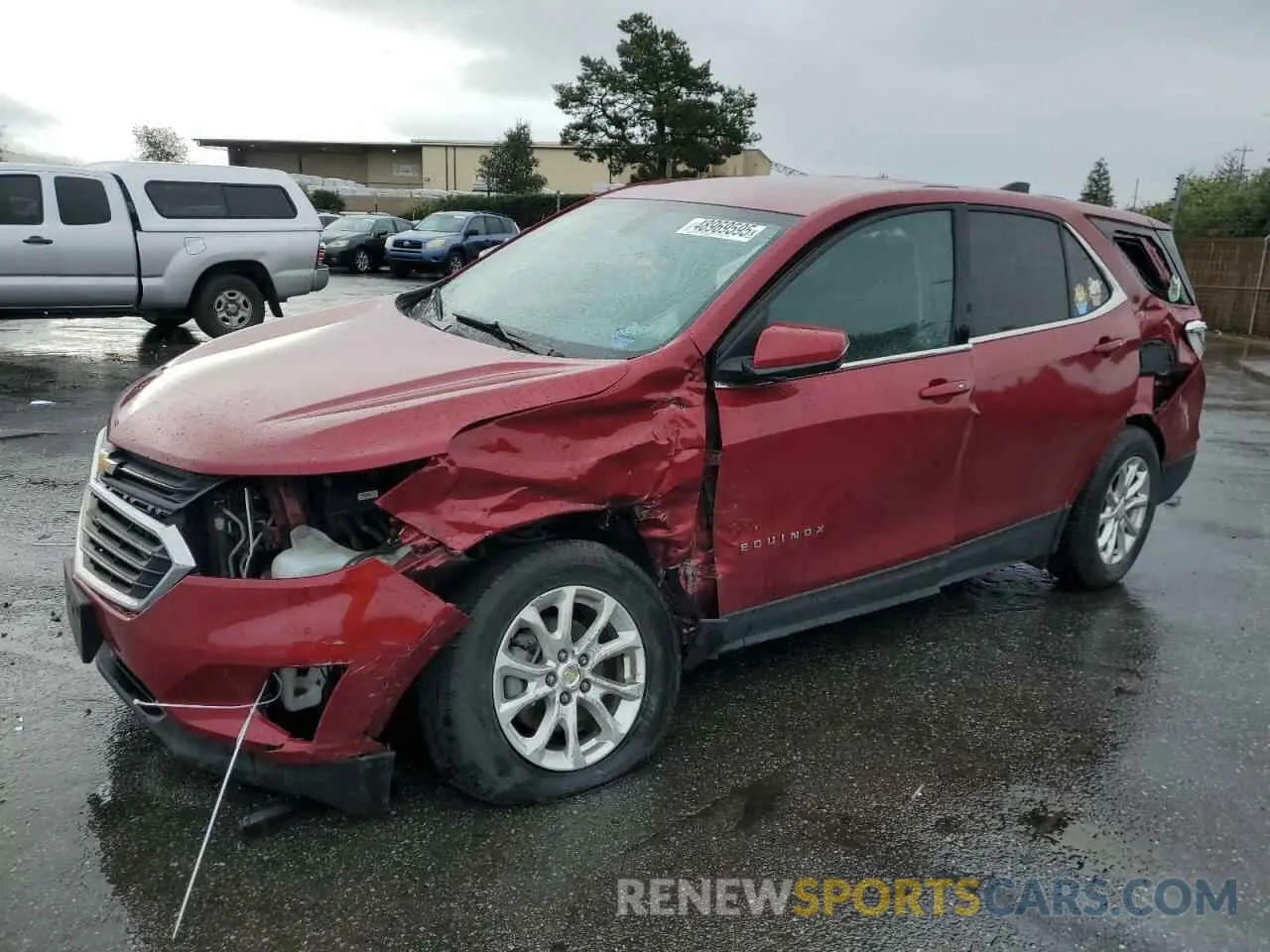 1 fotografías del automóvil dañado 2GNAXUEV1K6284008 CHEVROLET EQUINOX 2019
