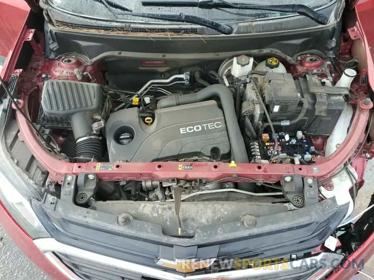 13 fotografías del automóvil dañado 2GNAXUEV1K6284008 CHEVROLET EQUINOX 2019