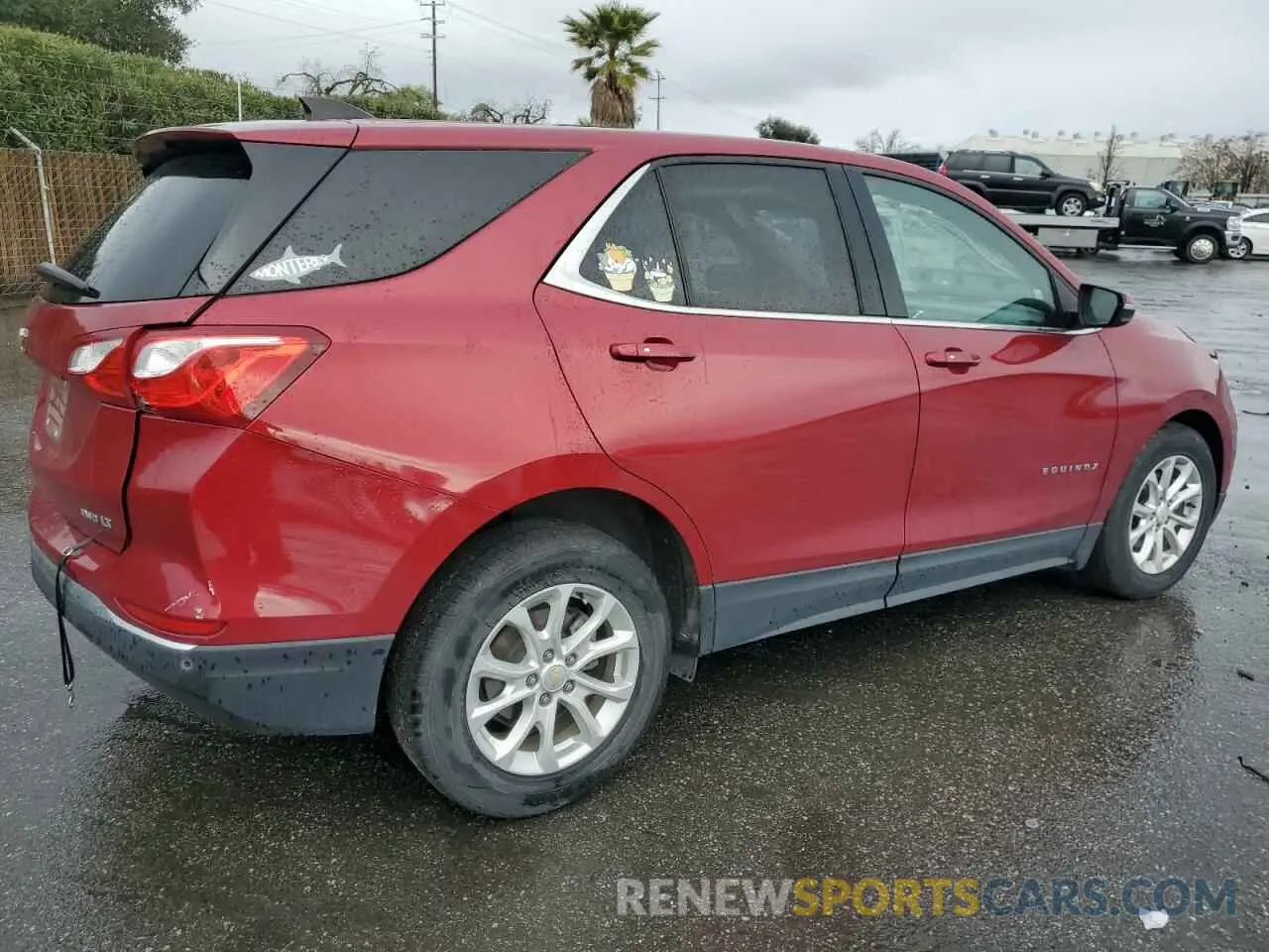 3 fotografías del automóvil dañado 2GNAXUEV1K6284008 CHEVROLET EQUINOX 2019