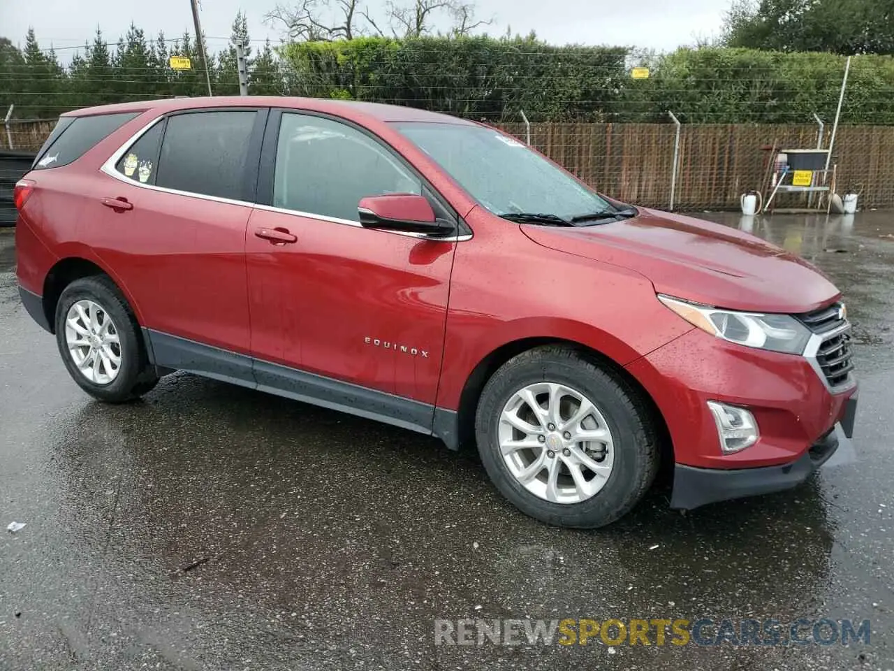 4 fotografías del automóvil dañado 2GNAXUEV1K6284008 CHEVROLET EQUINOX 2019