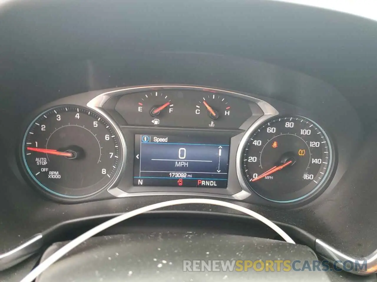 9 fotografías del automóvil dañado 2GNAXUEV2K6134554 CHEVROLET EQUINOX 2019