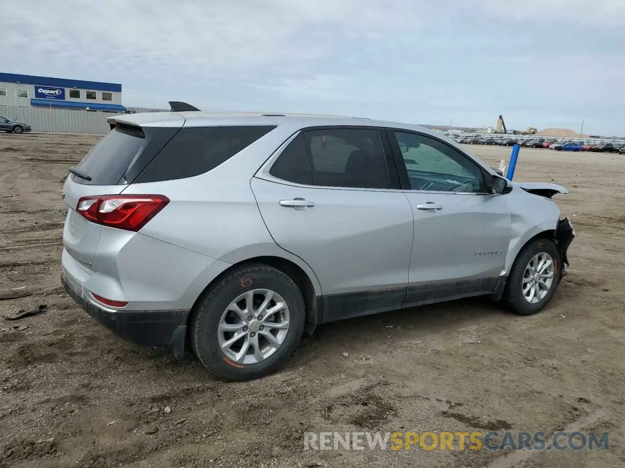 3 fotografías del automóvil dañado 2GNAXUEV2K6156151 CHEVROLET EQUINOX 2019