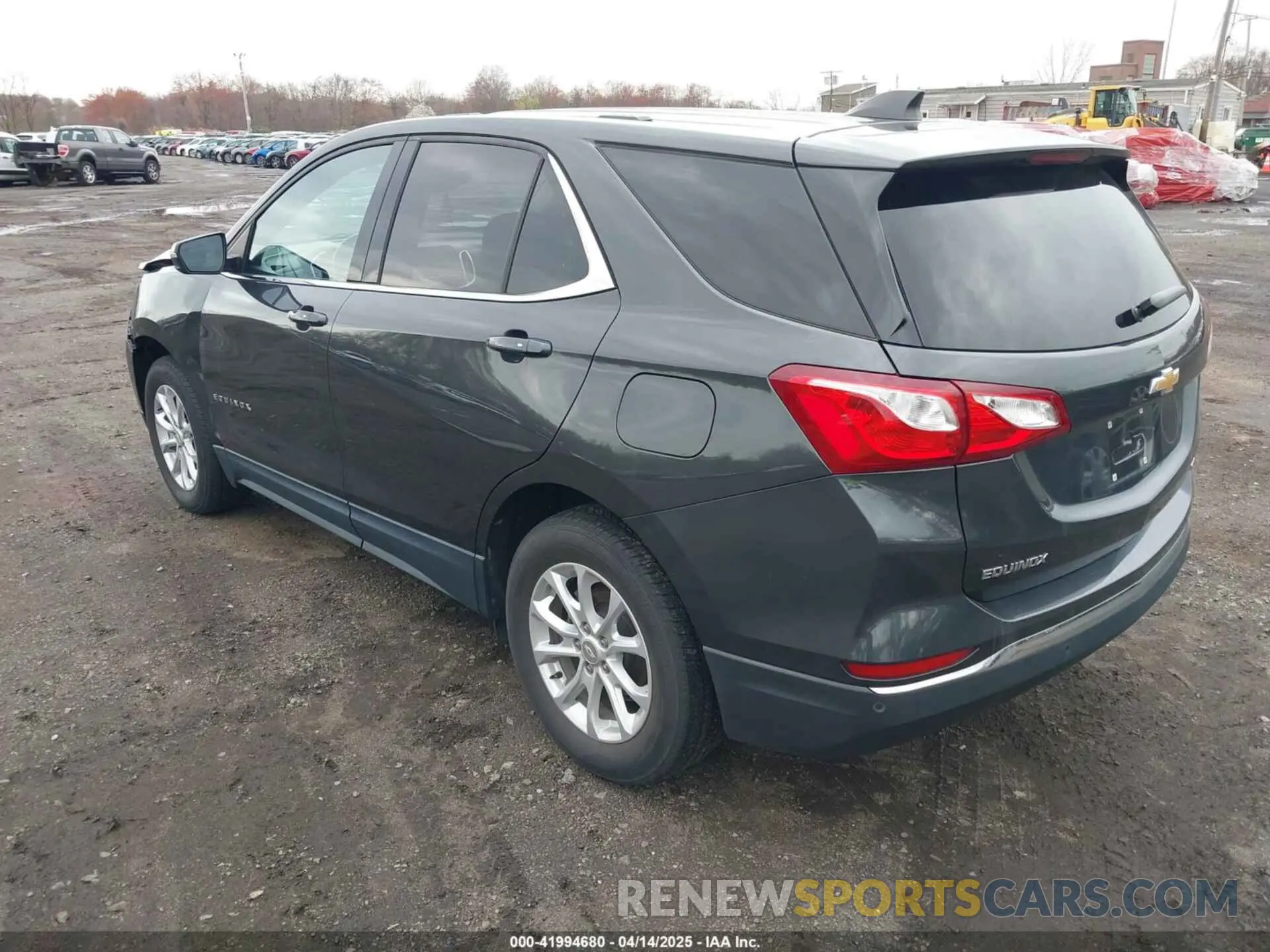 3 fotografías del automóvil dañado 2GNAXUEV2K6173922 CHEVROLET EQUINOX 2019