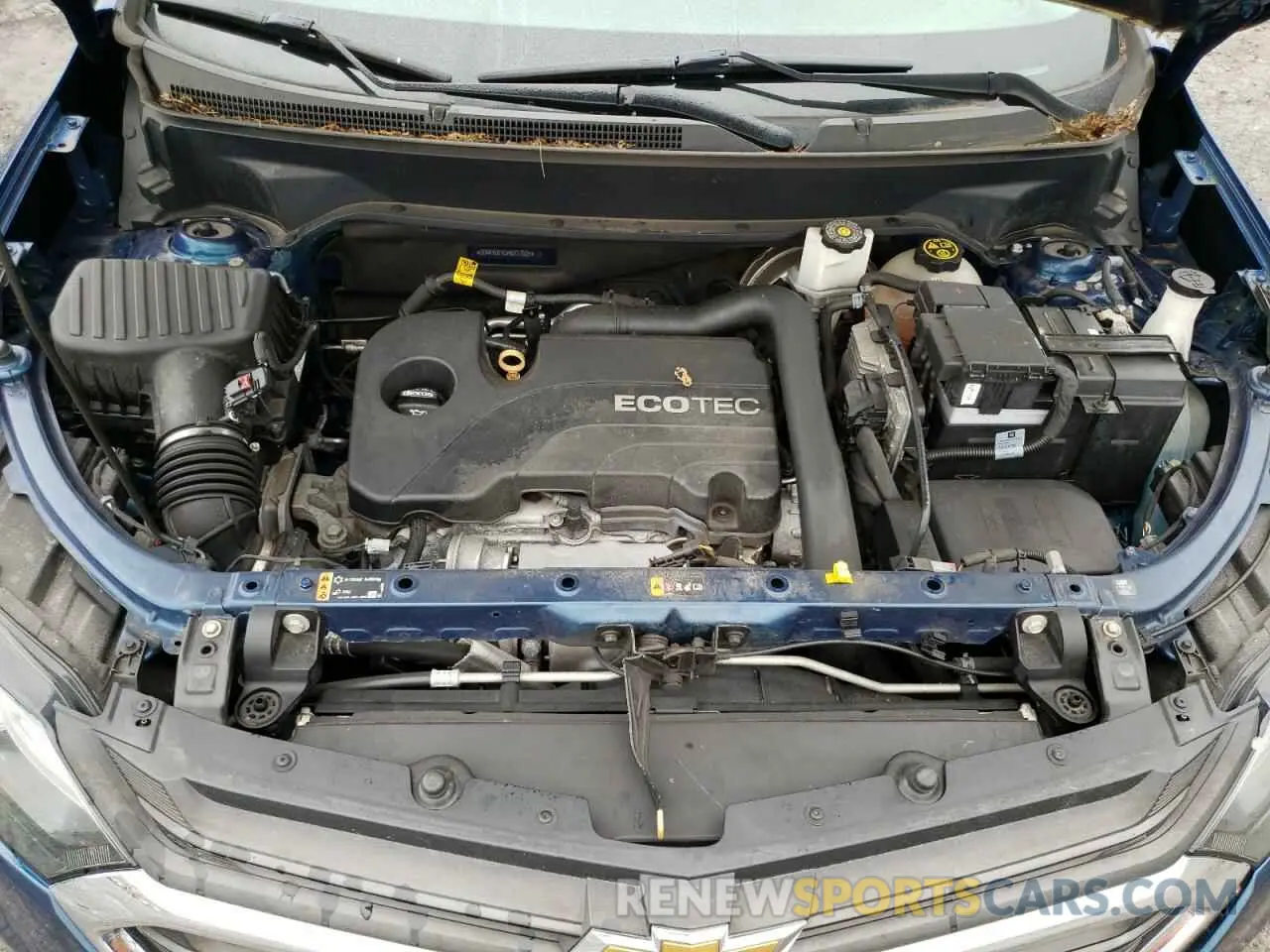12 fotografías del automóvil dañado 2GNAXUEV2K6227025 CHEVROLET EQUINOX 2019