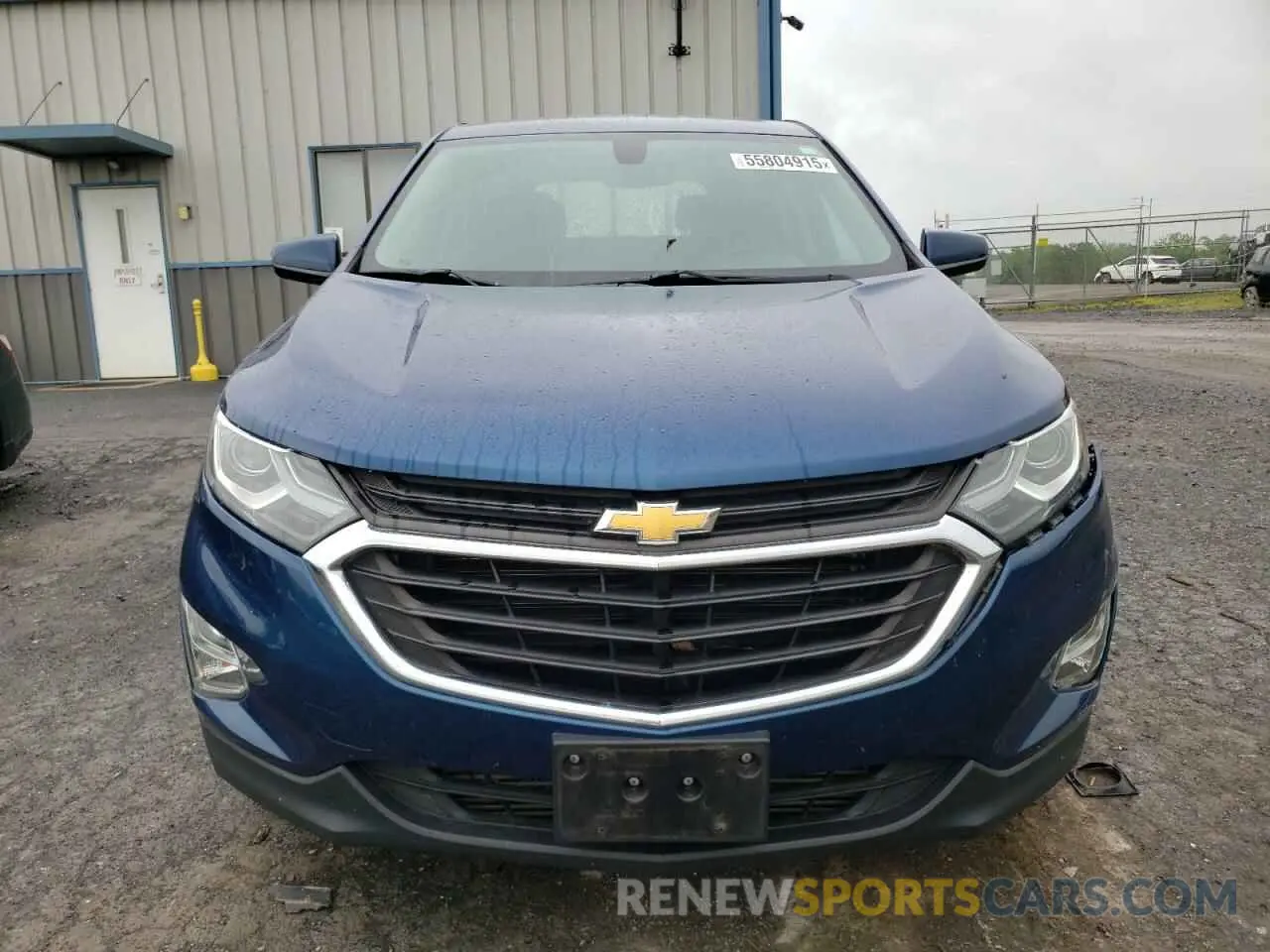 5 fotografías del automóvil dañado 2GNAXUEV2K6227025 CHEVROLET EQUINOX 2019